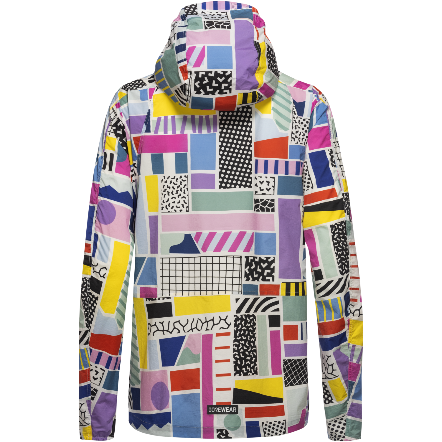 Gezeigt wird ein Bild des Artikels der Kategorie „FERNFLOW x Dr. Bullock Windbreaker mit Kapuze Damen“, ohne dass ein Model das Produkt trägt.