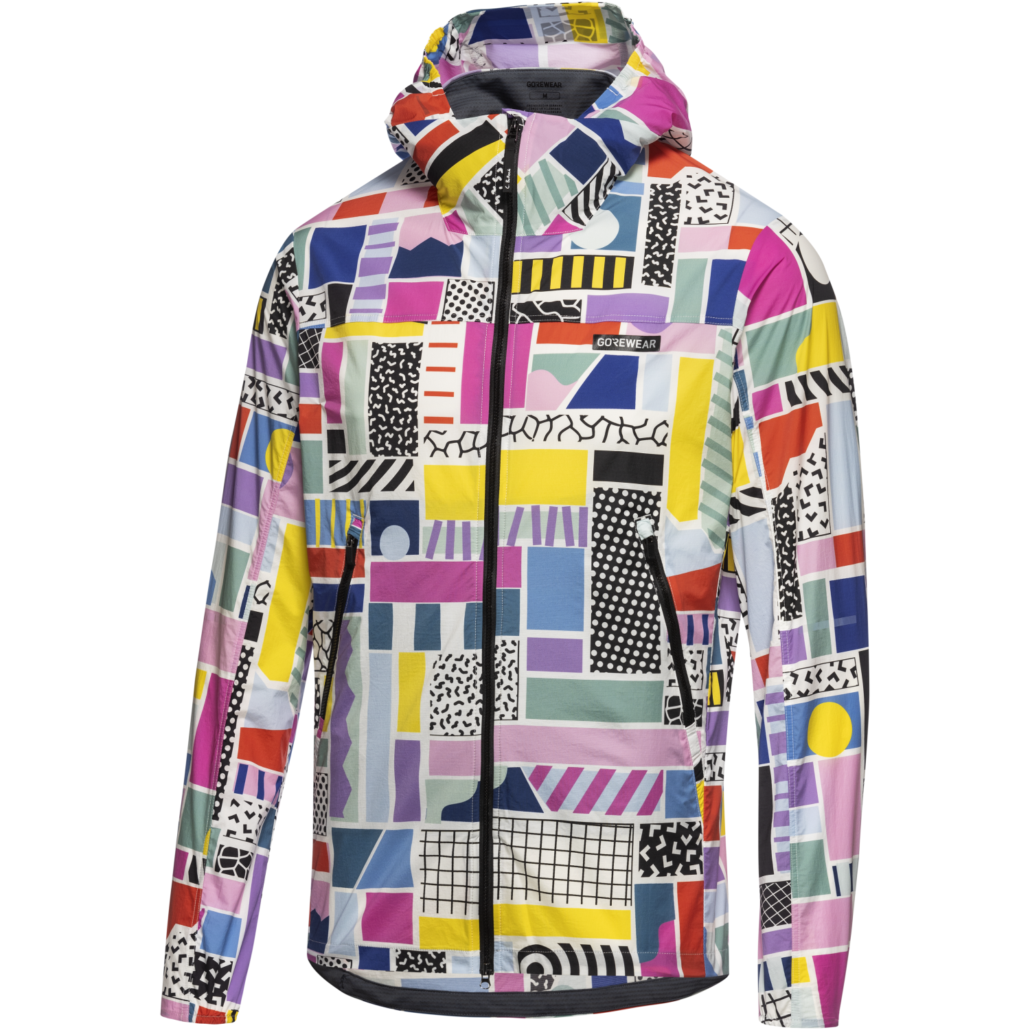 Gezeigt wird ein Bild des Artikels der Kategorie „FERNFLOW Veste Coupe-Vent À Capuche Homme x Dr. Bullock Collab“, ohne dass ein Model das Produkt trägt.
