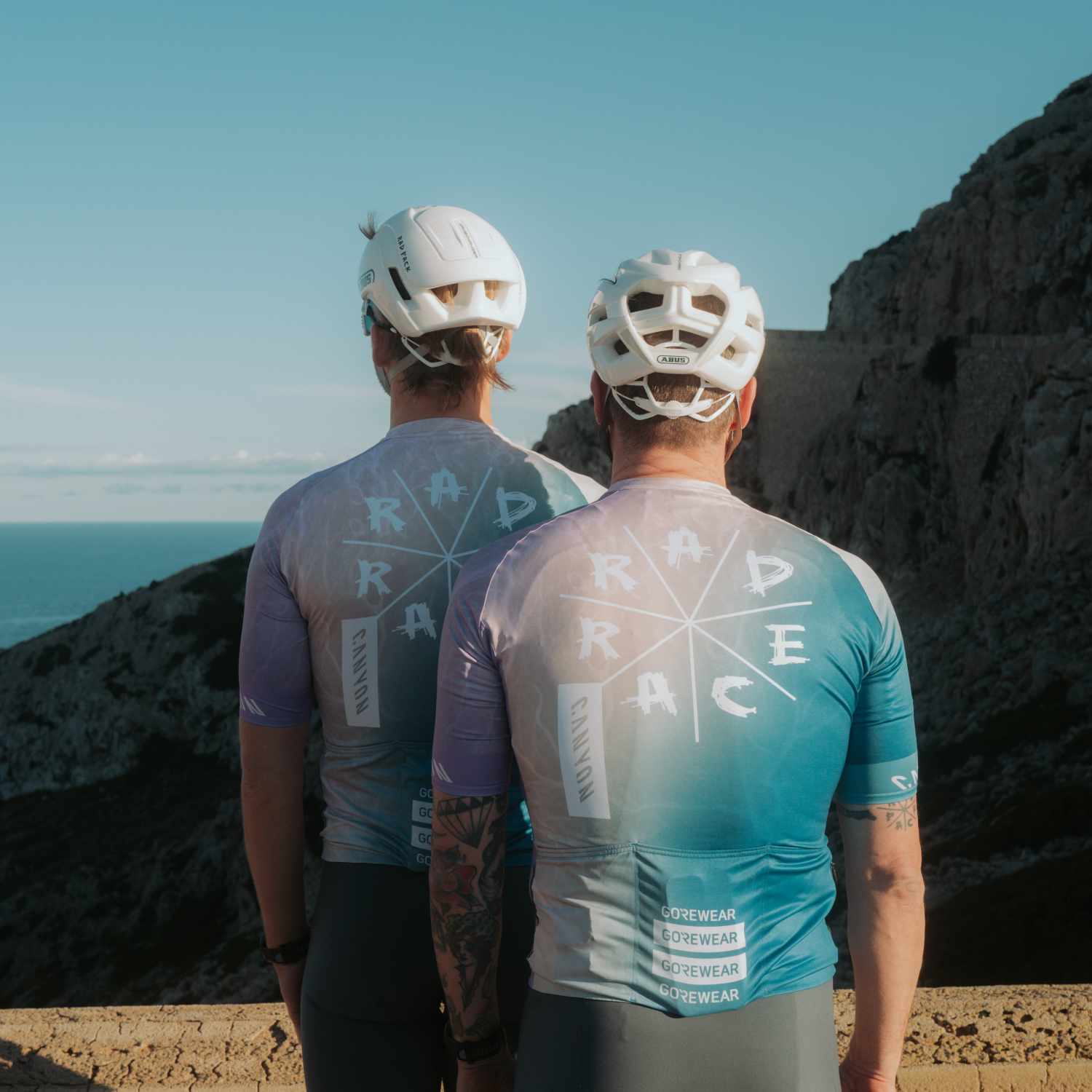 ERI　２点　rady グラデーション　シャツ GOREWEAR x RAD RACE 2025 Jersey Mens | GOREWEAR BELGIUM