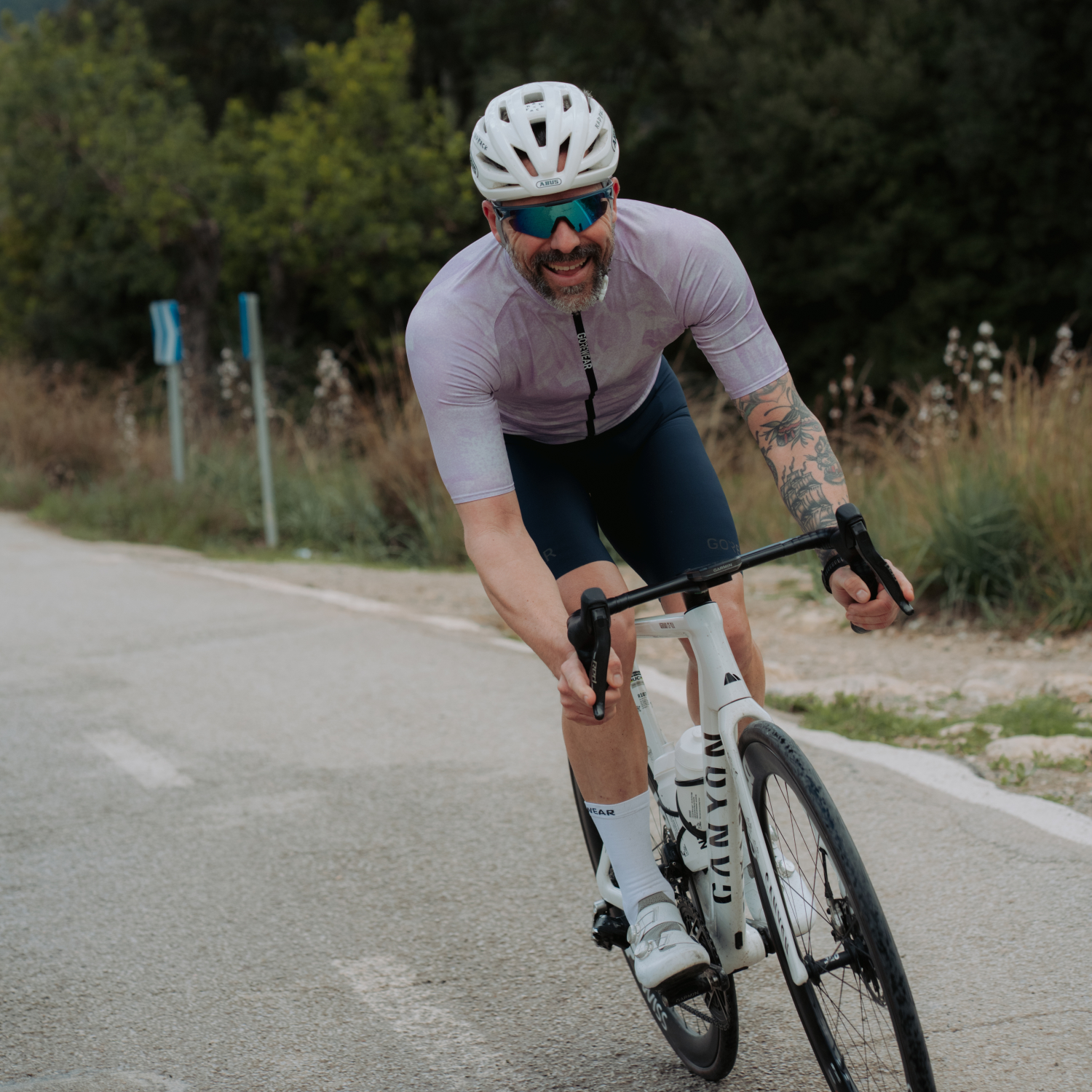 Maglia SPINSHIFT Flowers by RAD RACE Uomo