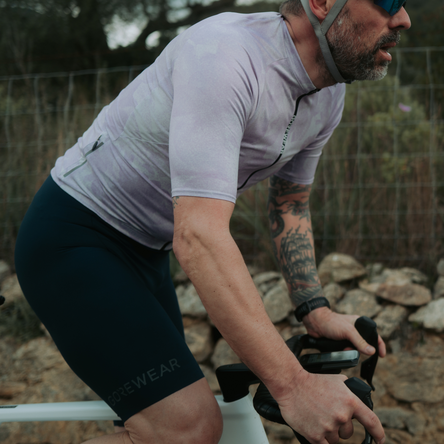 Maglia SPINSHIFT Flowers by RAD RACE Uomo