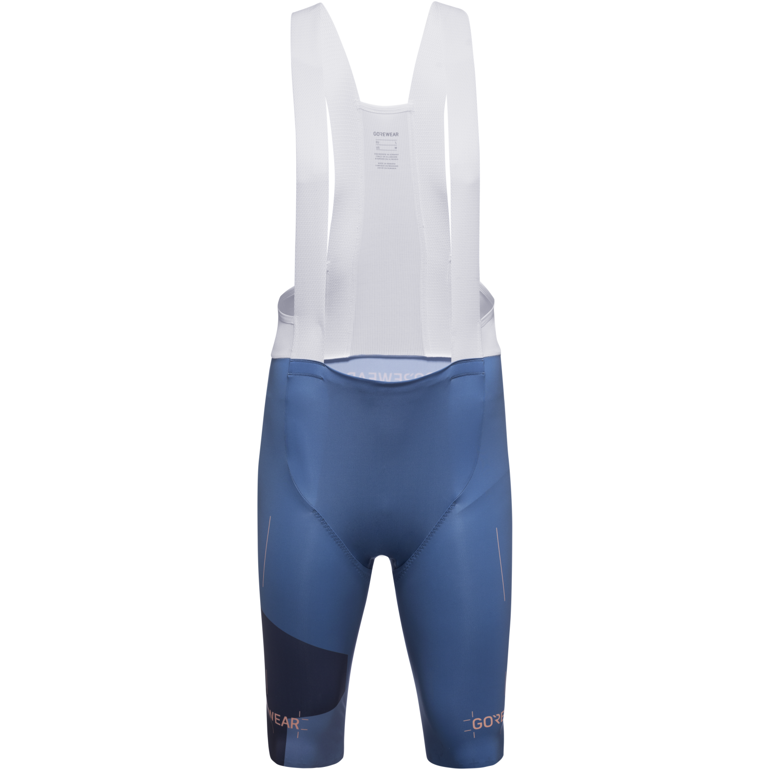 Un'immagine del prodotto SPINSHIFT Colorblock Pantaloncini con bretelle Uomo esposto senza che il modello lo indossi.