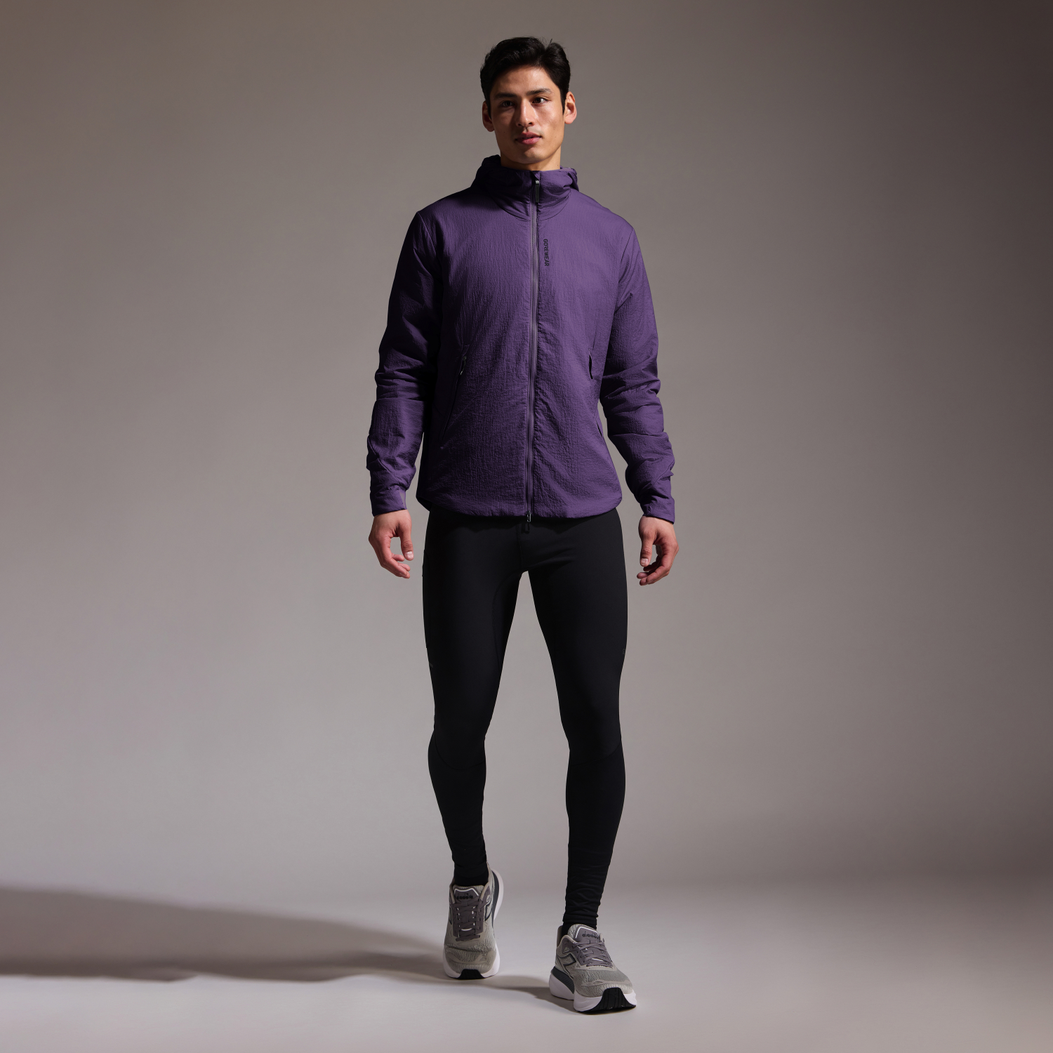 CONCURVE WINDSTOPPER® Giacca isolata con cappuccio uomo