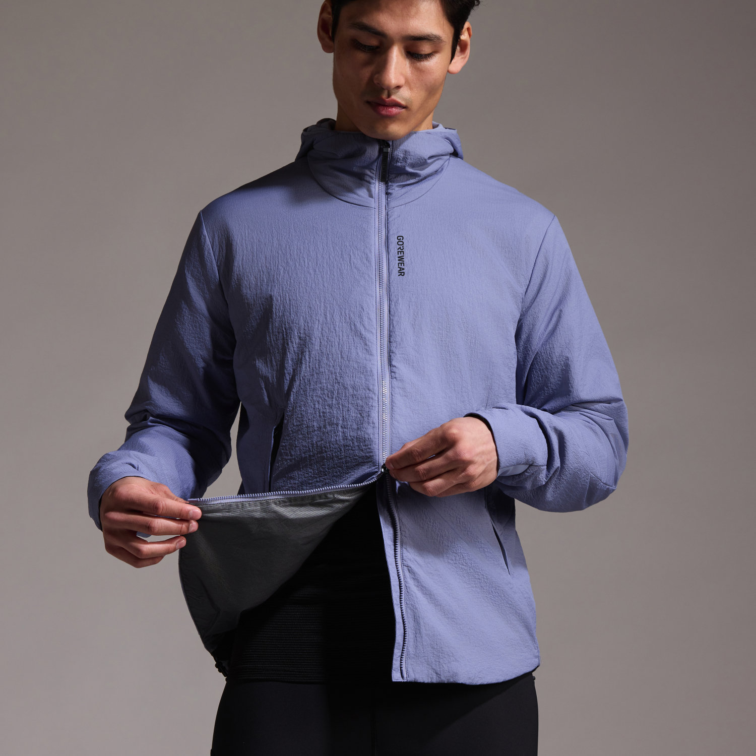 CONCURVE WINDSTOPPER® isolierte Kapuzenjacke Herren