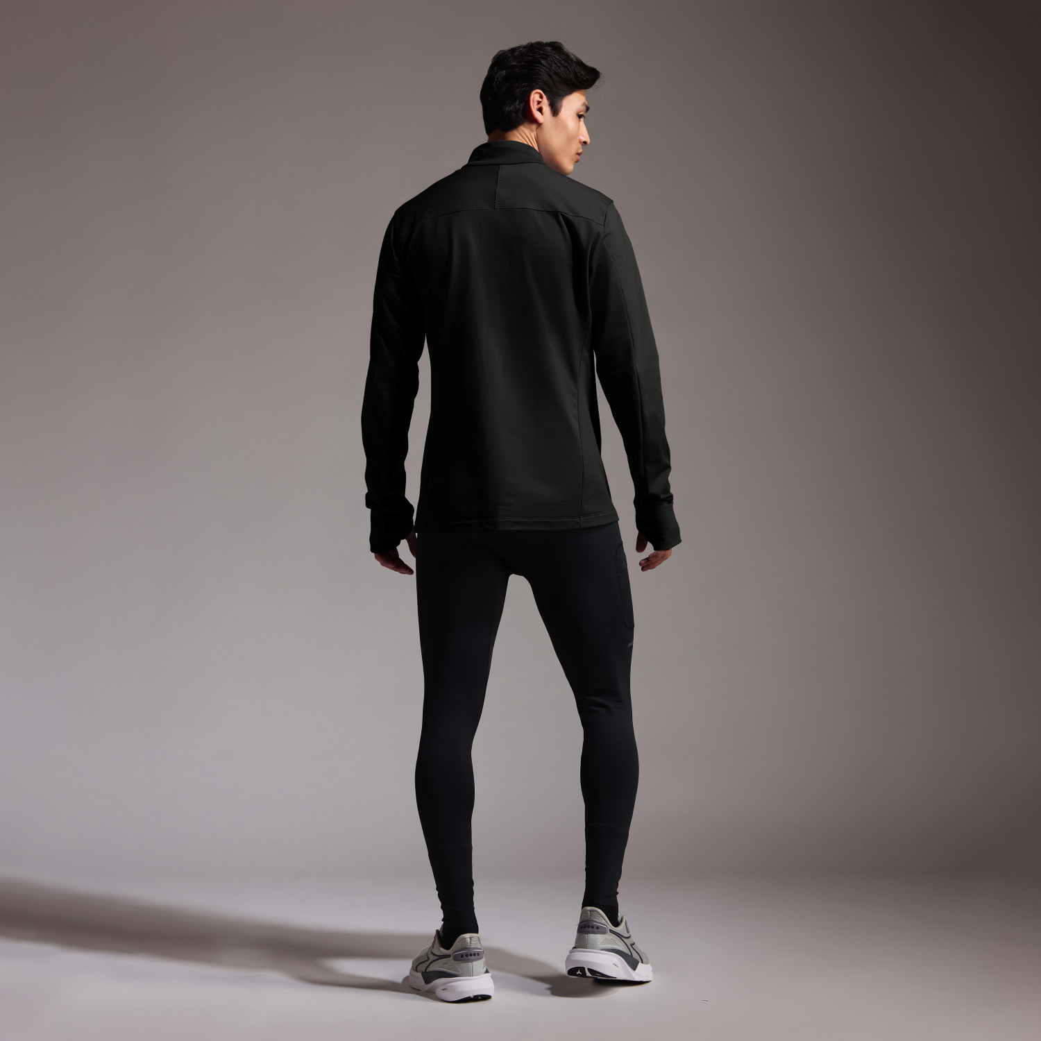 Training Strato termico intermedio con cerniera a 1/4 uomo