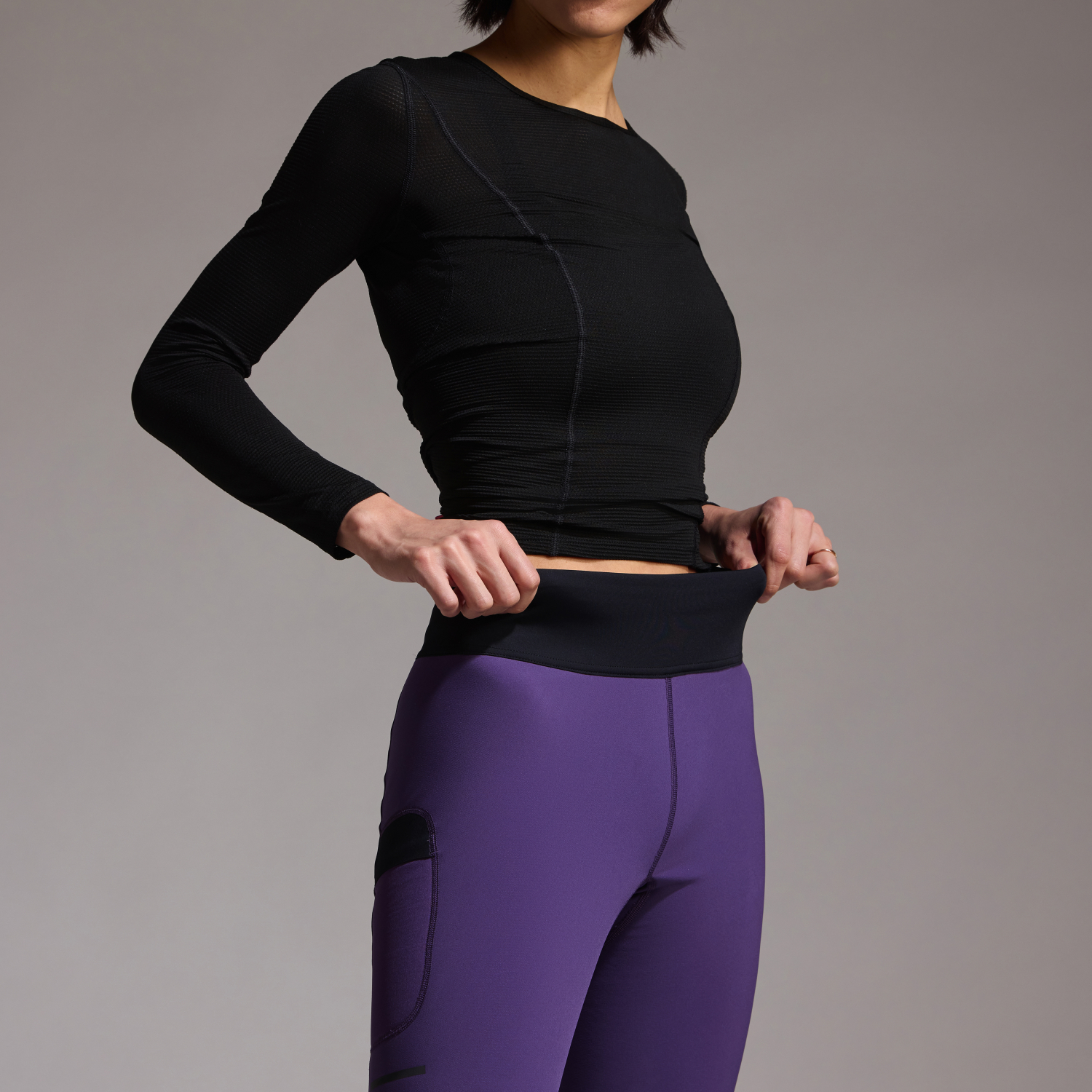 CONCURVE Leggings termici ibridi donna
