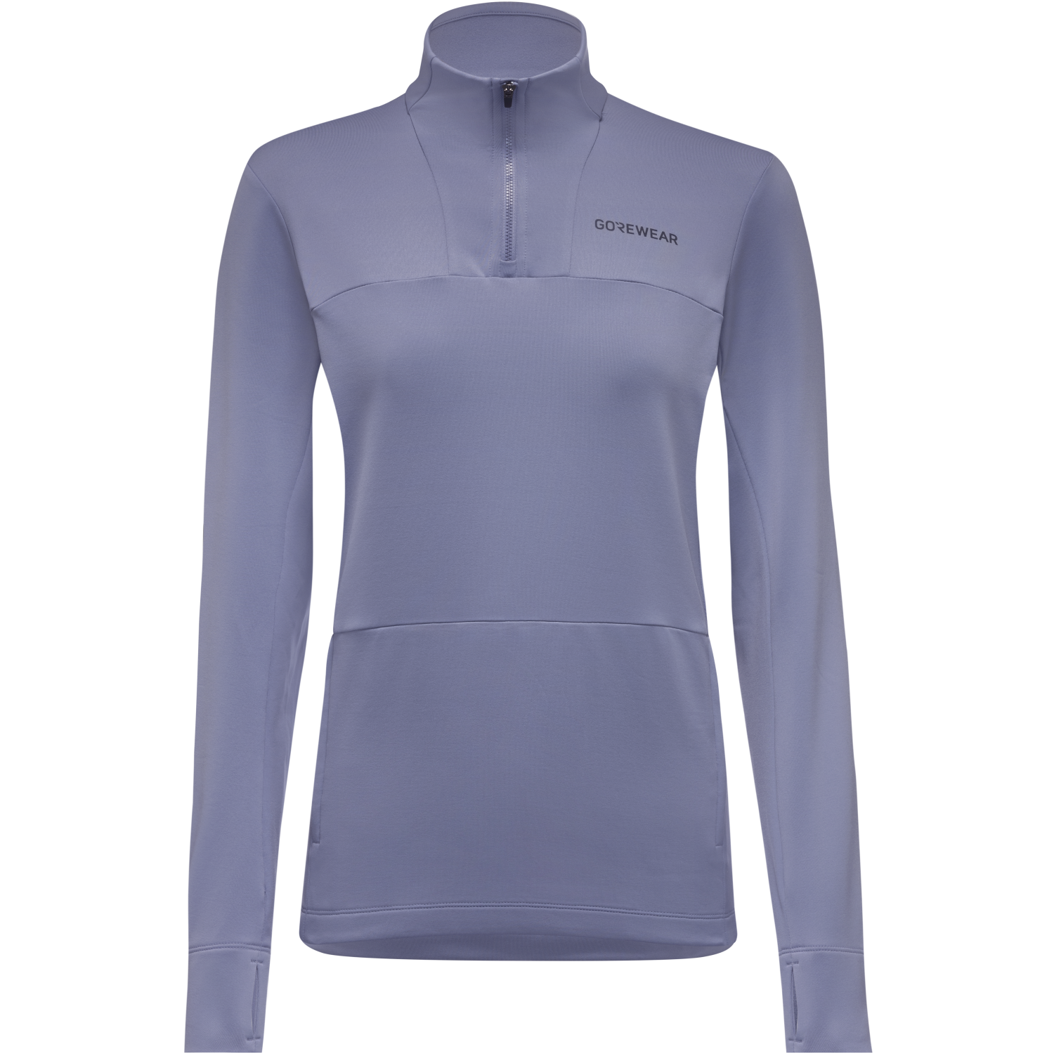 An image of the Training Thermo 1/4 Zip Womens being displayed without a product model wearing the product.