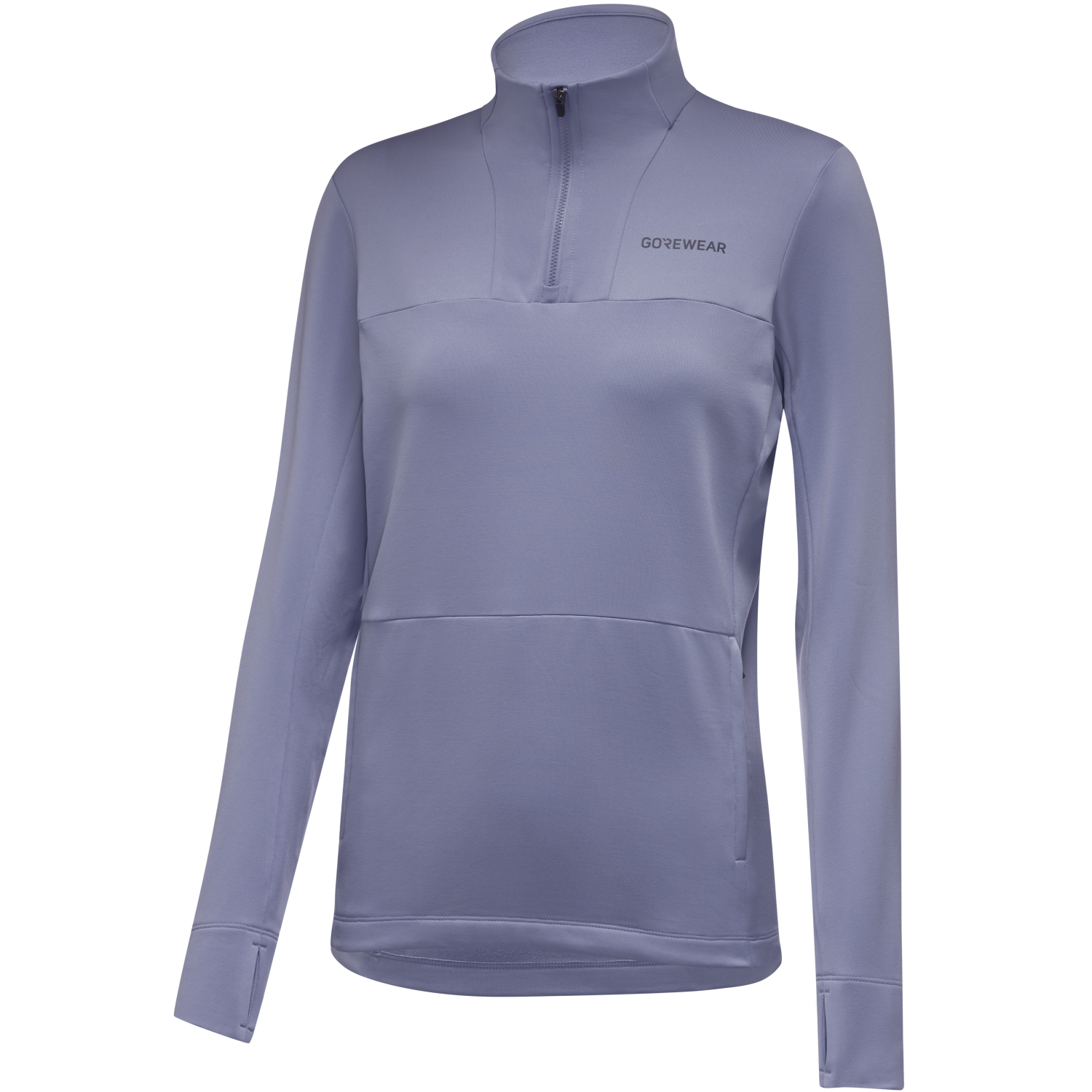 An image of the Training Thermo 1/4 Zip Womens being displayed without a product model wearing the product.