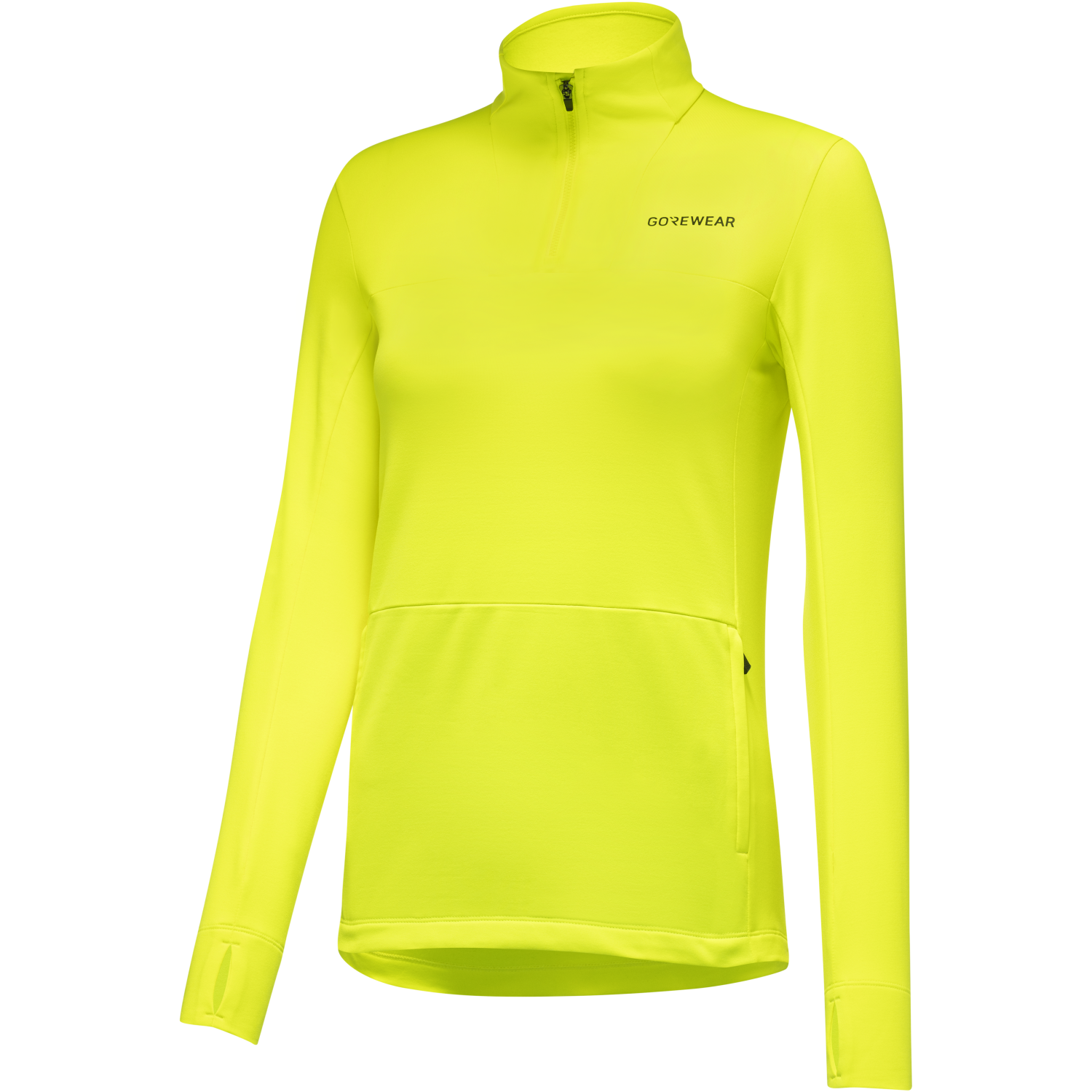 An image of the Training Thermo 1/4 Zip Womens being displayed without a product model wearing the product.