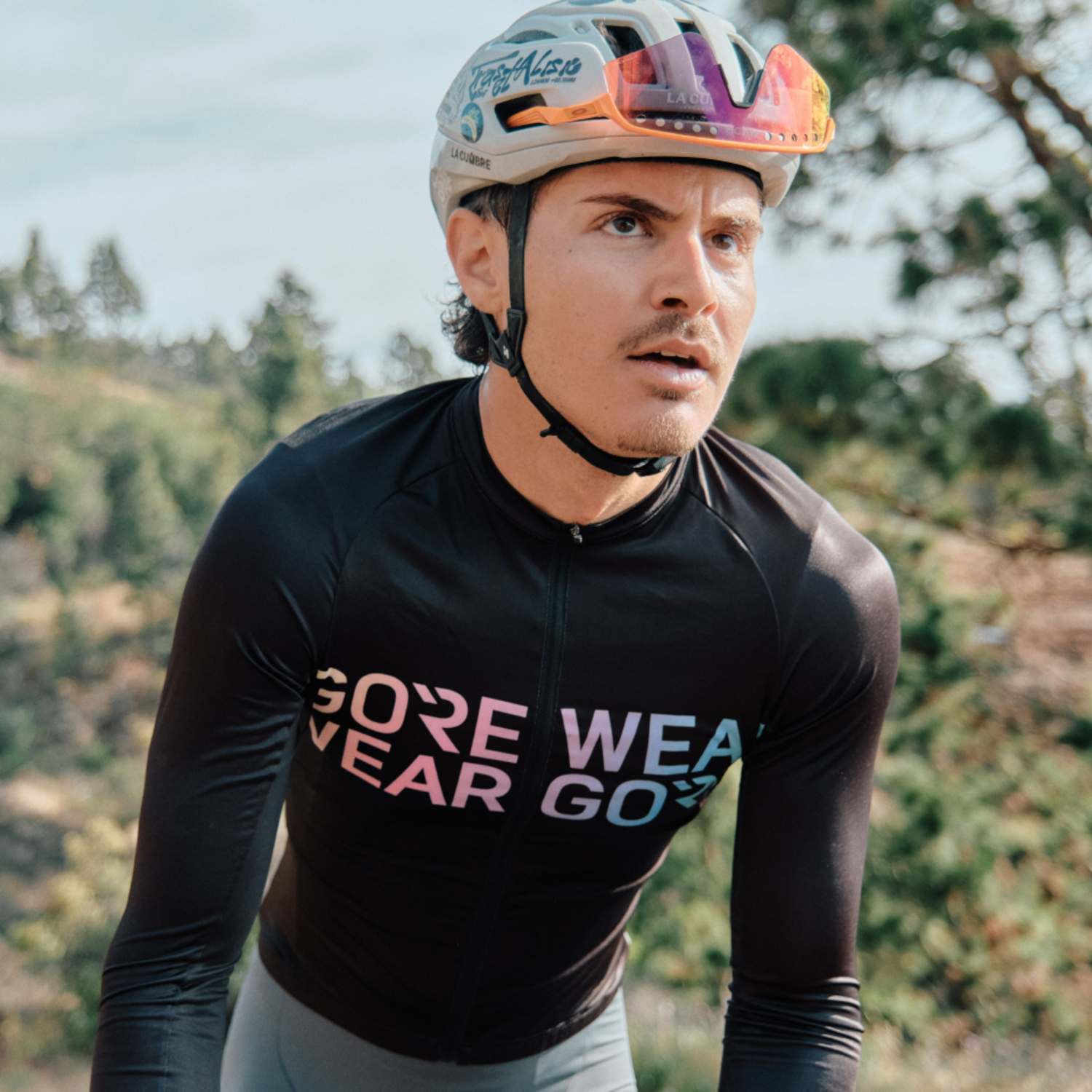 SPINSHIFT Logo Long Sleeve Jersey Mens