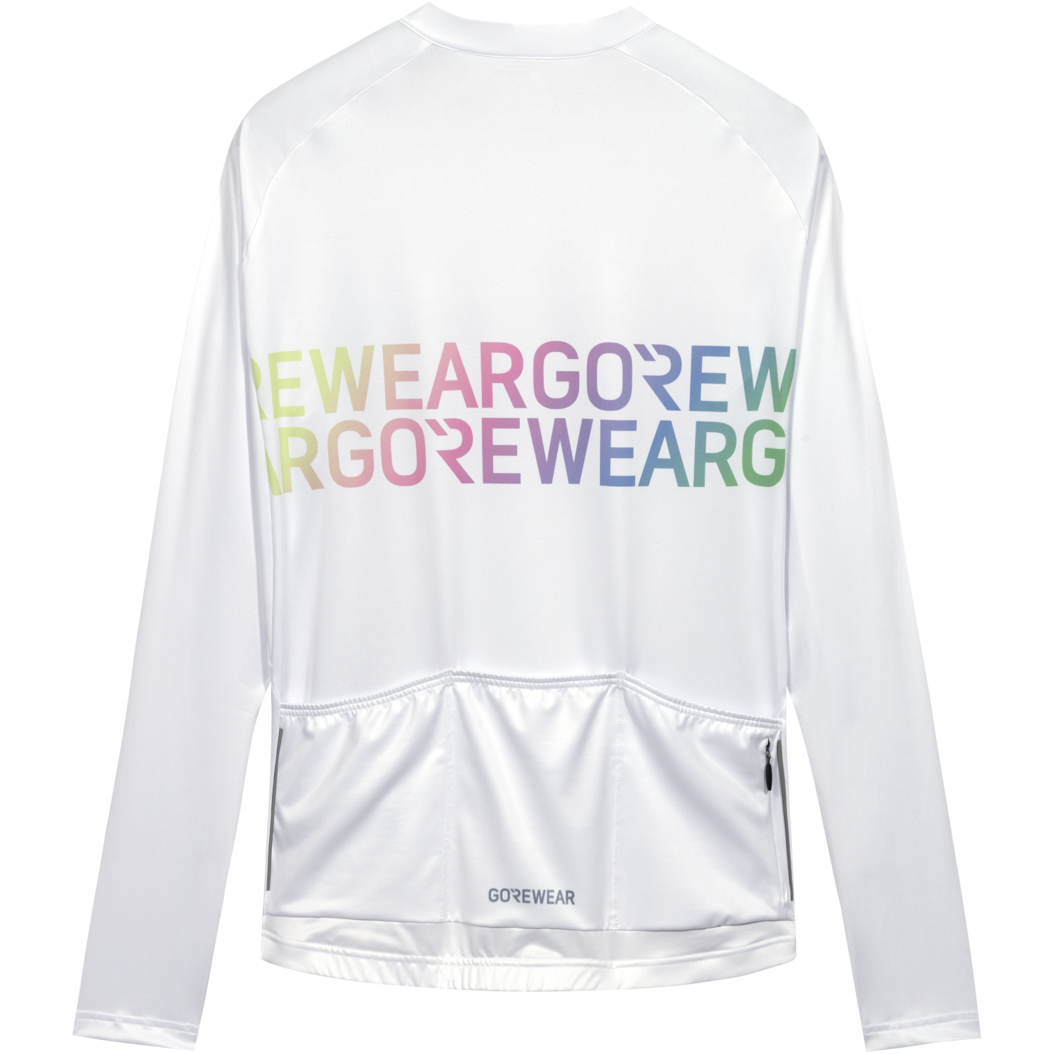 An image of the SPINSHIFT Logo Long Sleeve Jersey Mens being displayed without a product model wearing the product.