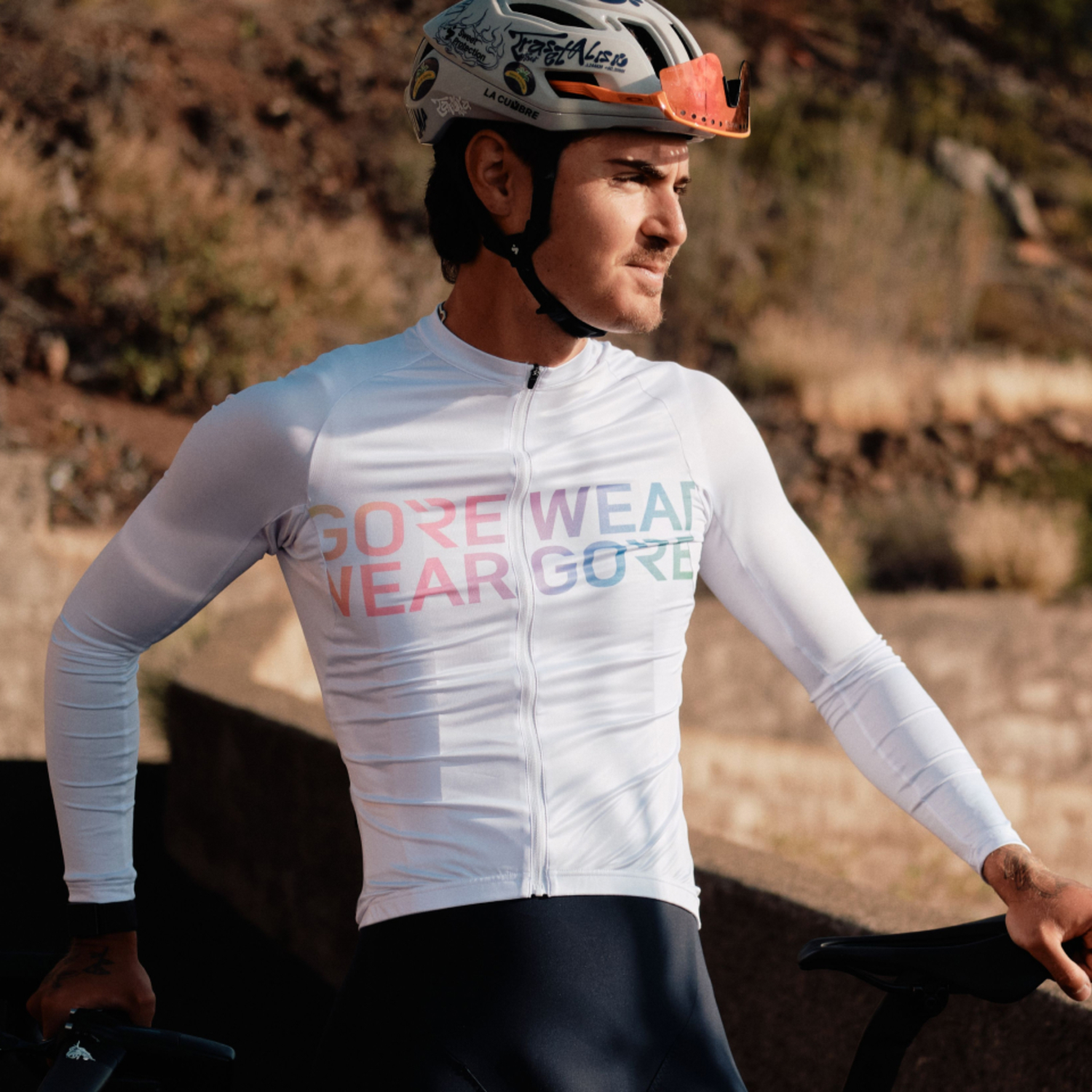 SPINSHIFT Logo Long Sleeve Jersey Mens