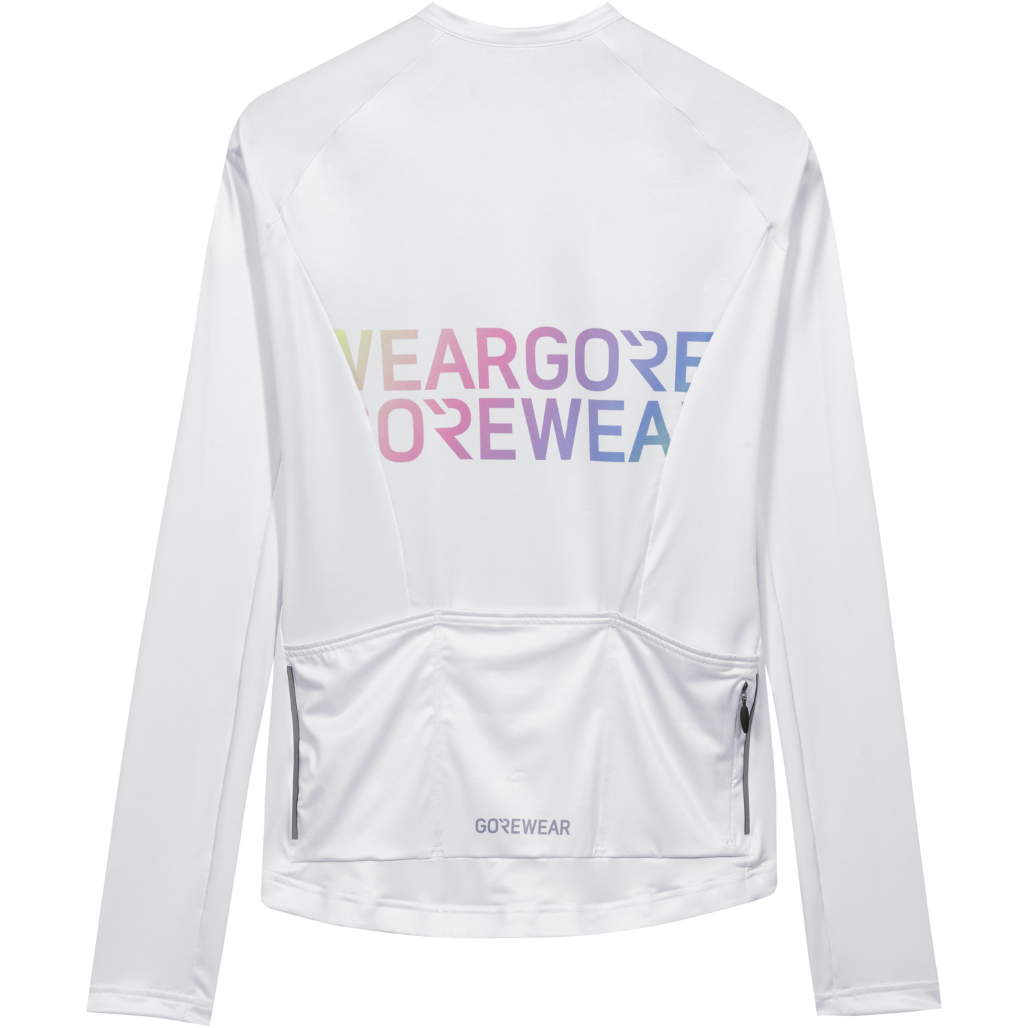 An image of the SPINSHIFT Logo Long Sleeve Jersey Womens being displayed without a product model wearing the product.