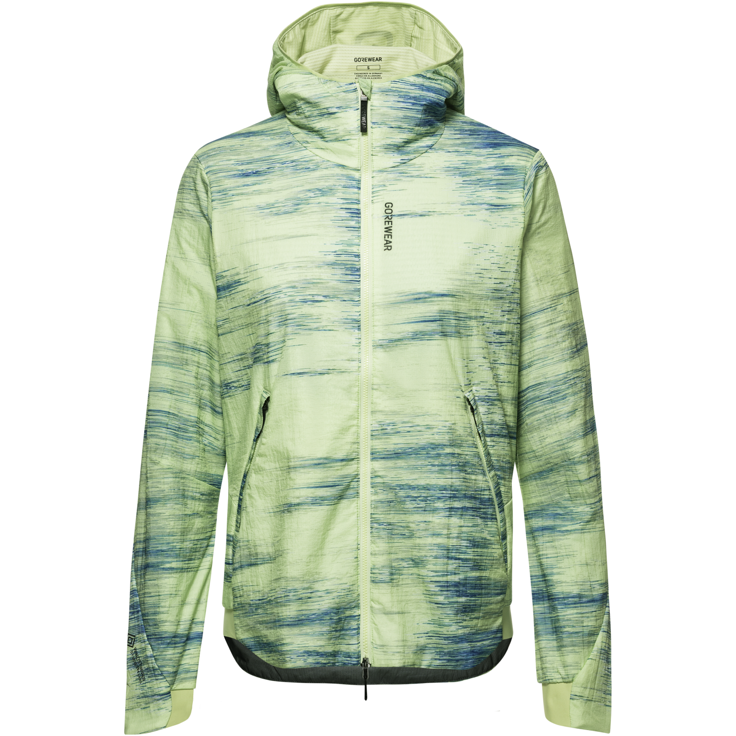 Gezeigt wird ein Bild des Artikels der Kategorie „CONCURVE WINDSTOPPER® Insulated Veste à capuche Femme“, ohne dass ein Model das Produkt trägt.