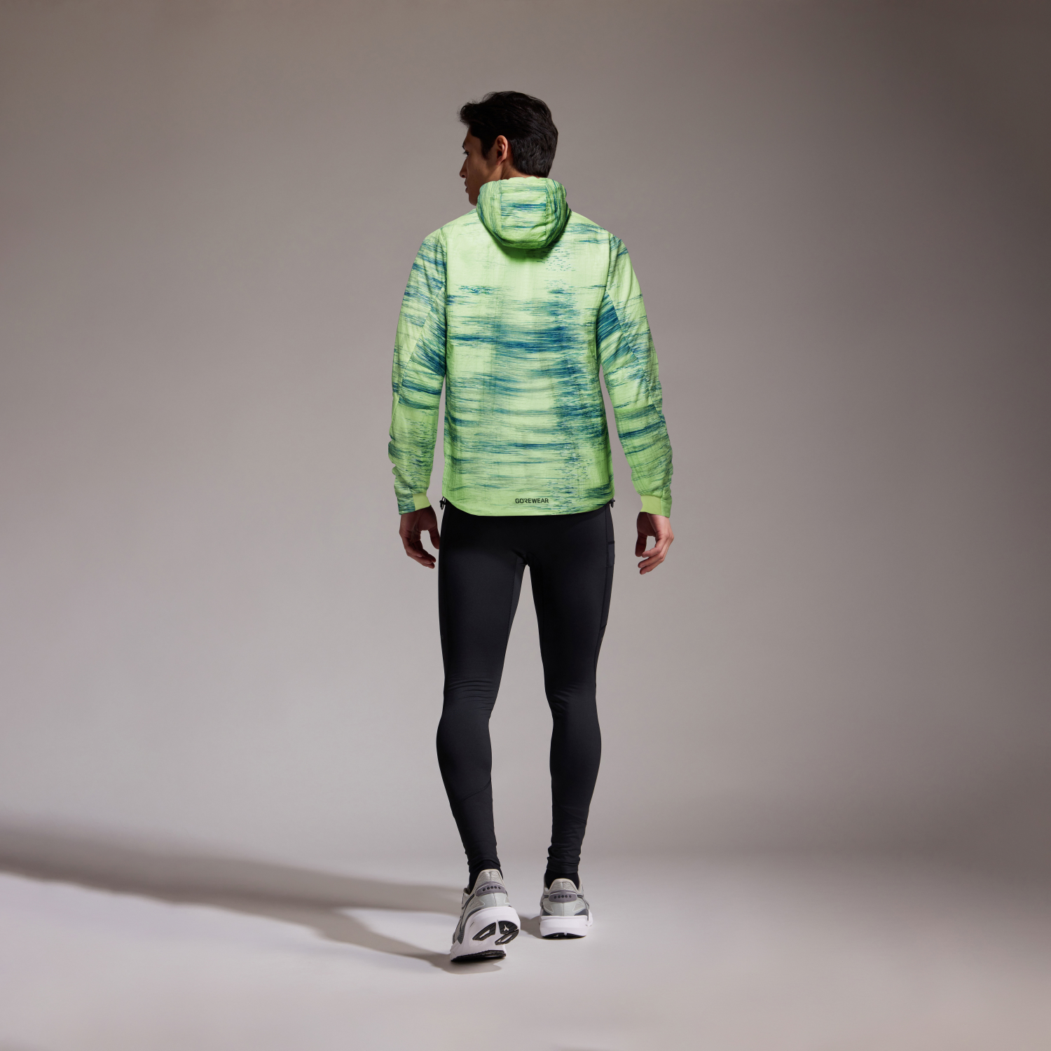 CONCURVE WINDSTOPPER® Insulated Hooded Graphic Jacket Mens