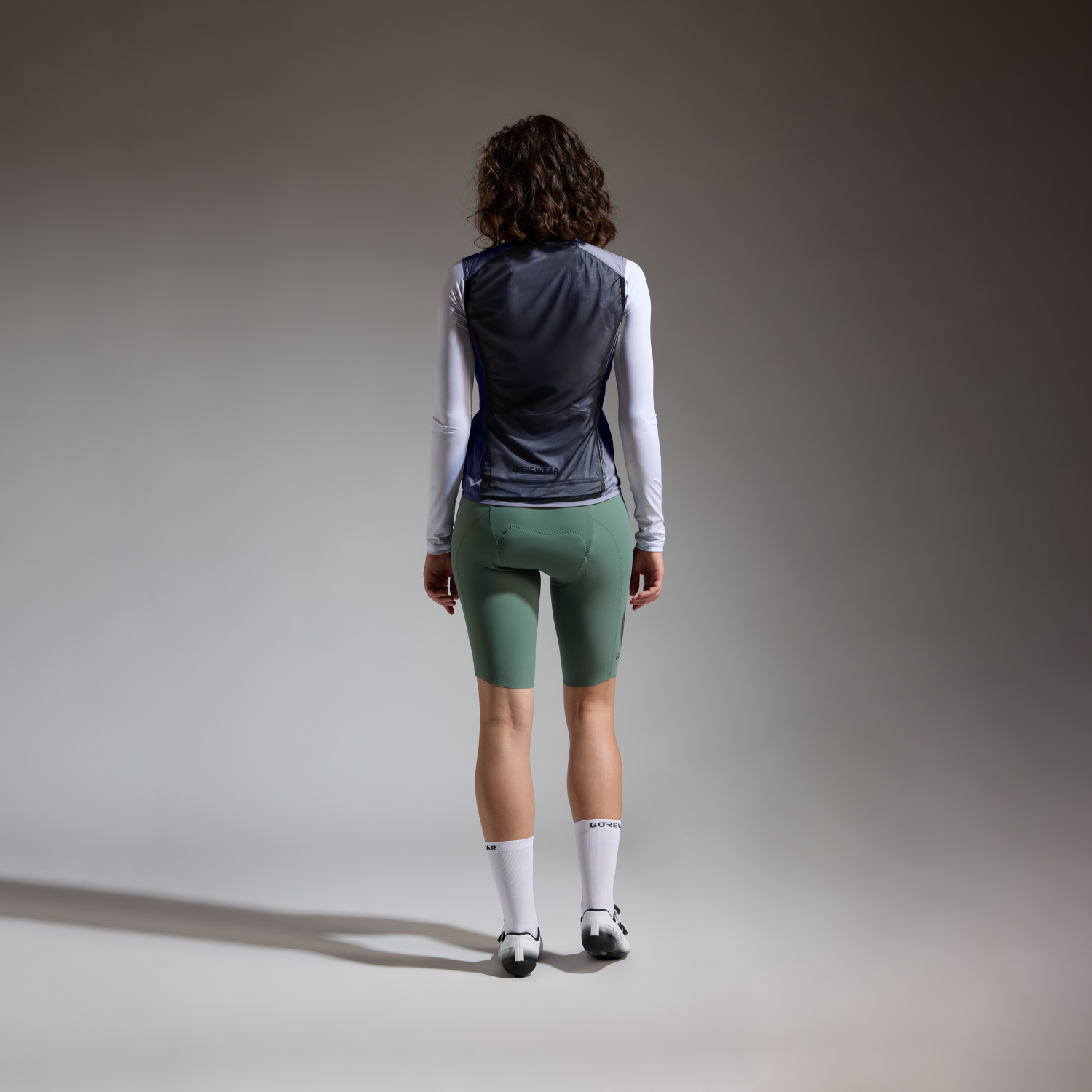 Distance Windbreaker Weste Damen