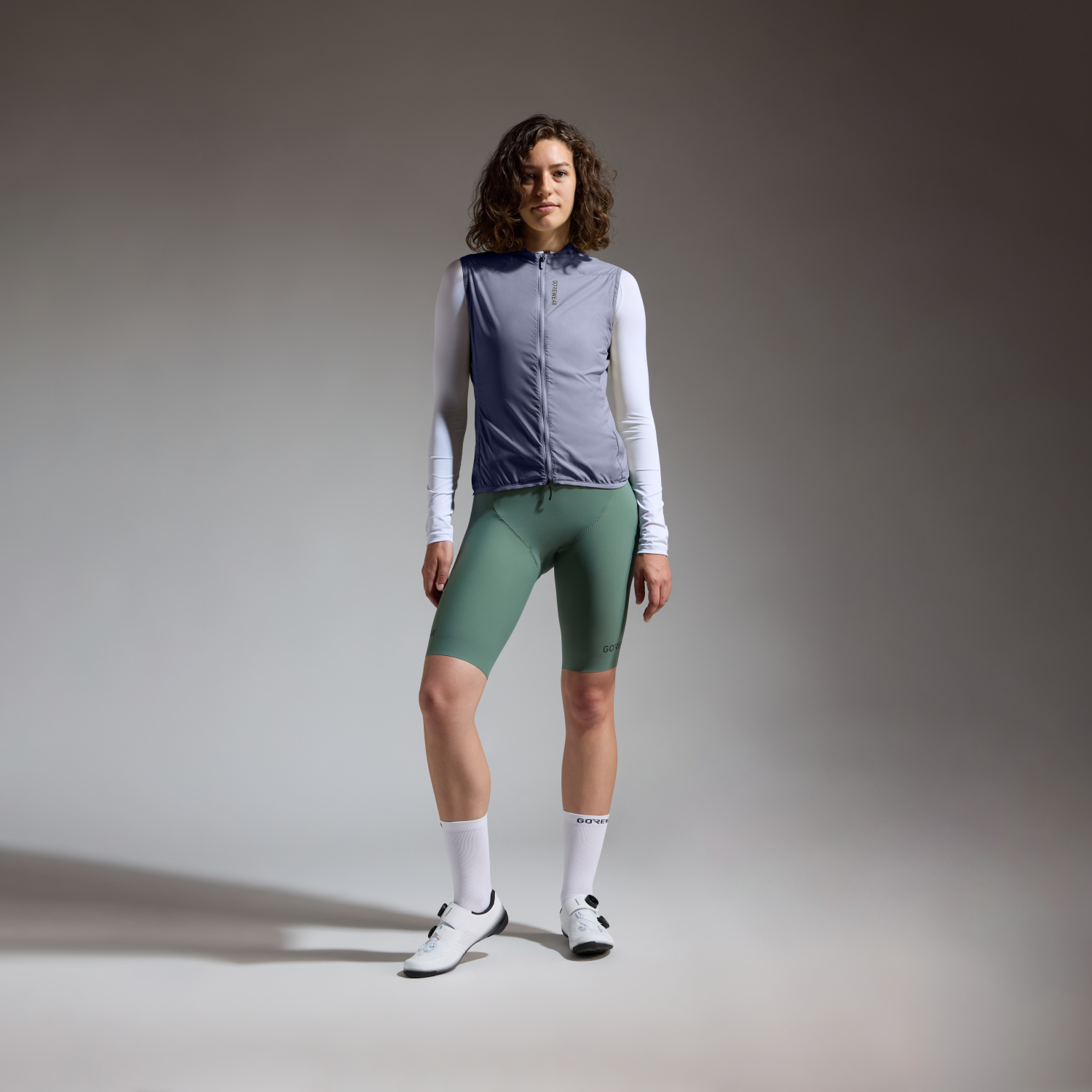 Distance Windbreaker Weste Damen