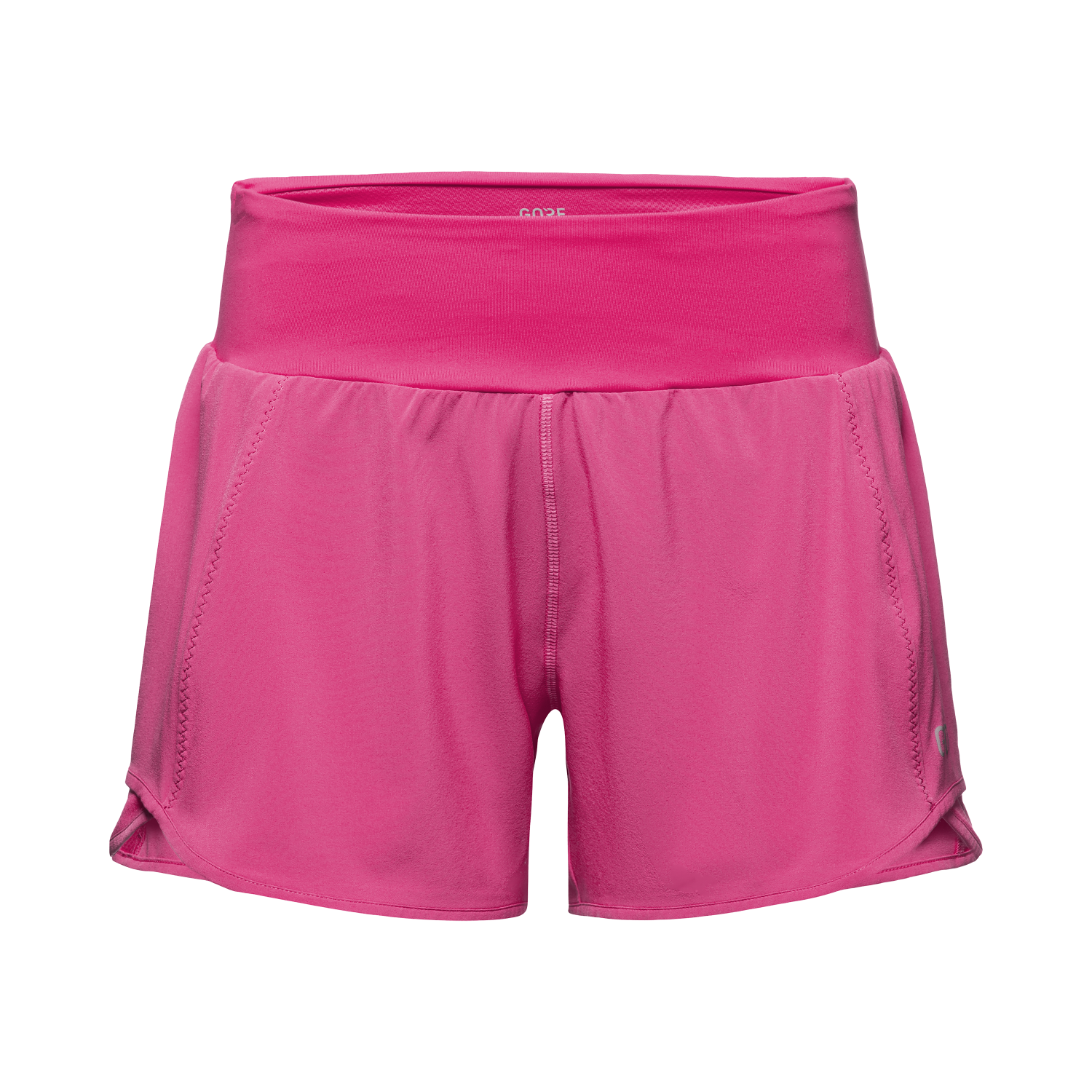 An image of the R5 Women Light Shorts being displayed without a product model wearing the product.