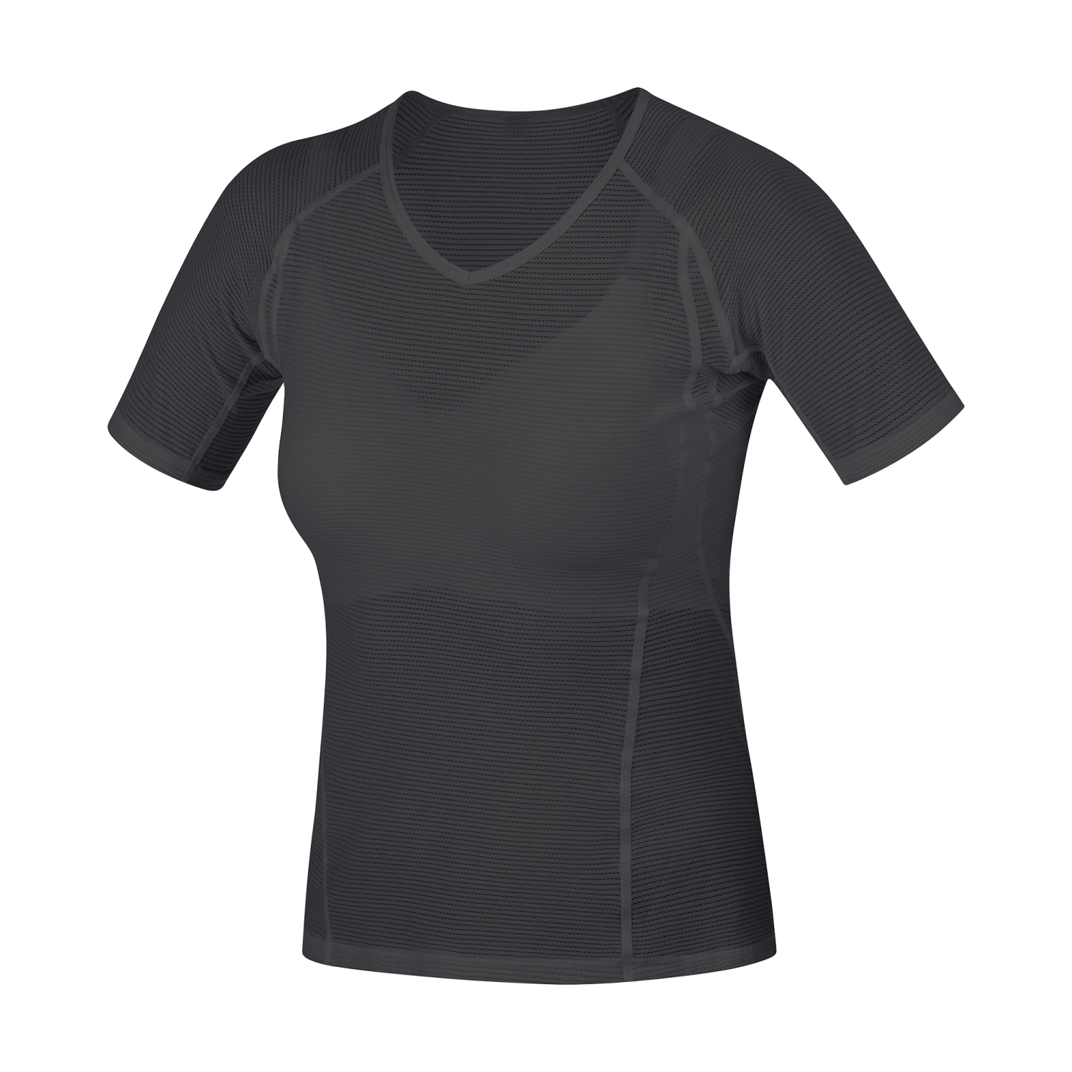 An image of the M Women Base Layer Shirt being displayed without a product model wearing the product.