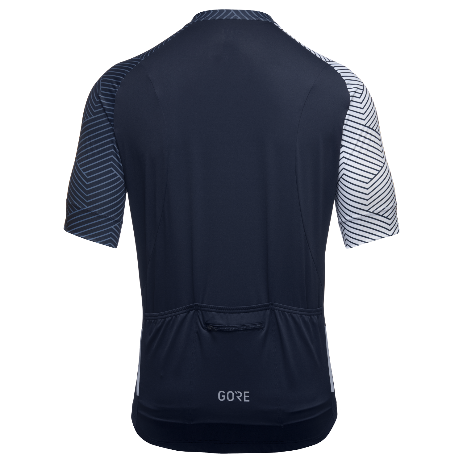 An image of the C5 Jersey being displayed without a product model wearing the product.