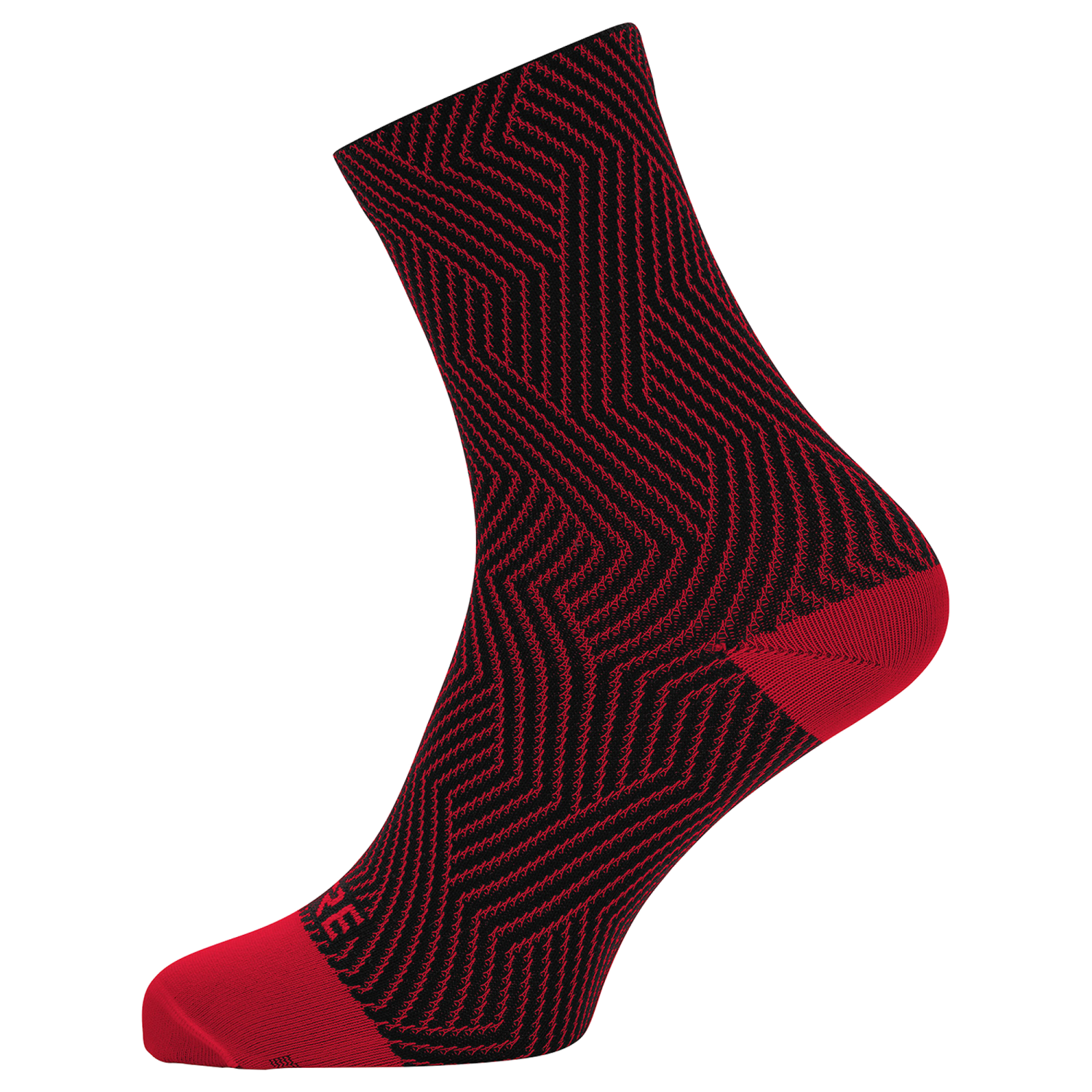 An image of the C3 Mid Socks being displayed without a product model wearing the product.