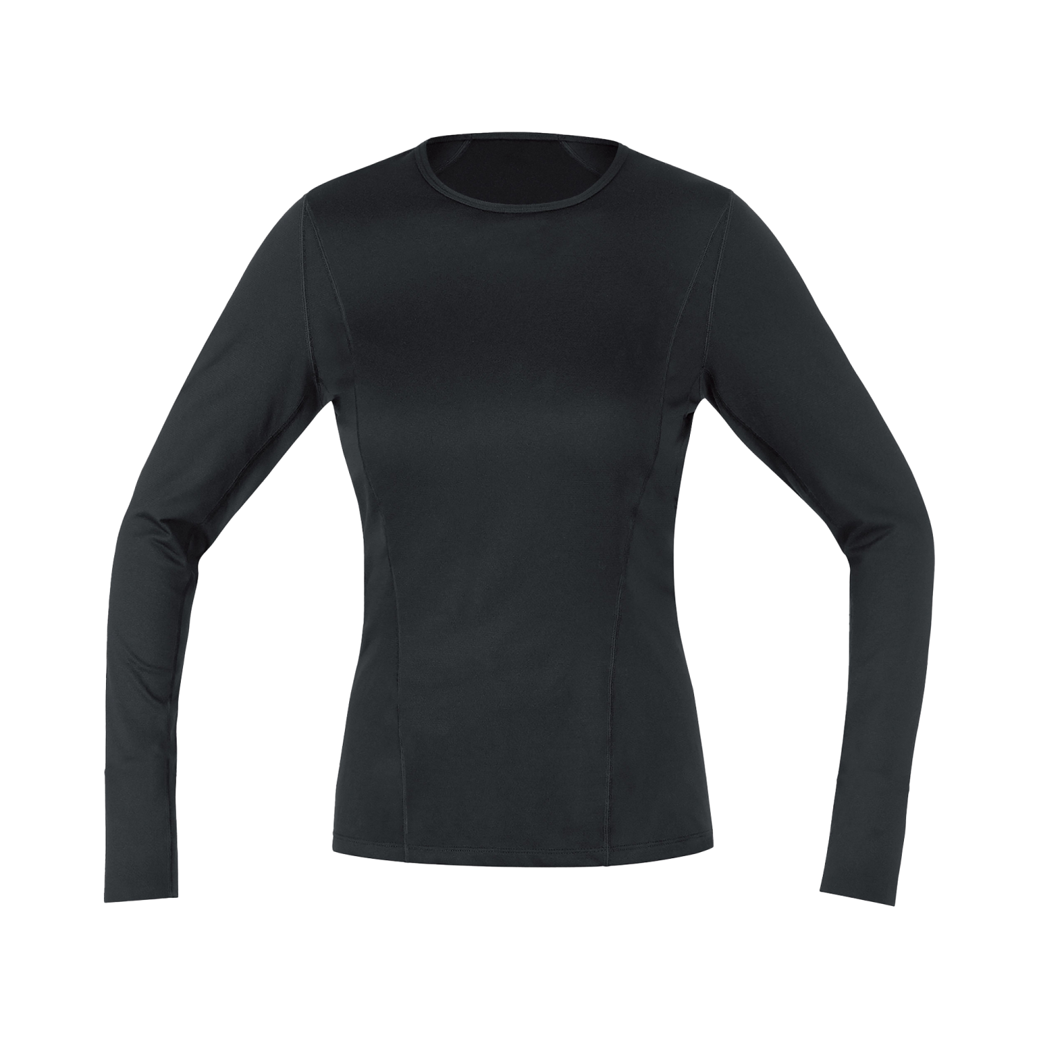An image of the M Women Base Layer Thermo Long Sleeve Shirt being displayed without a product model wearing the product.