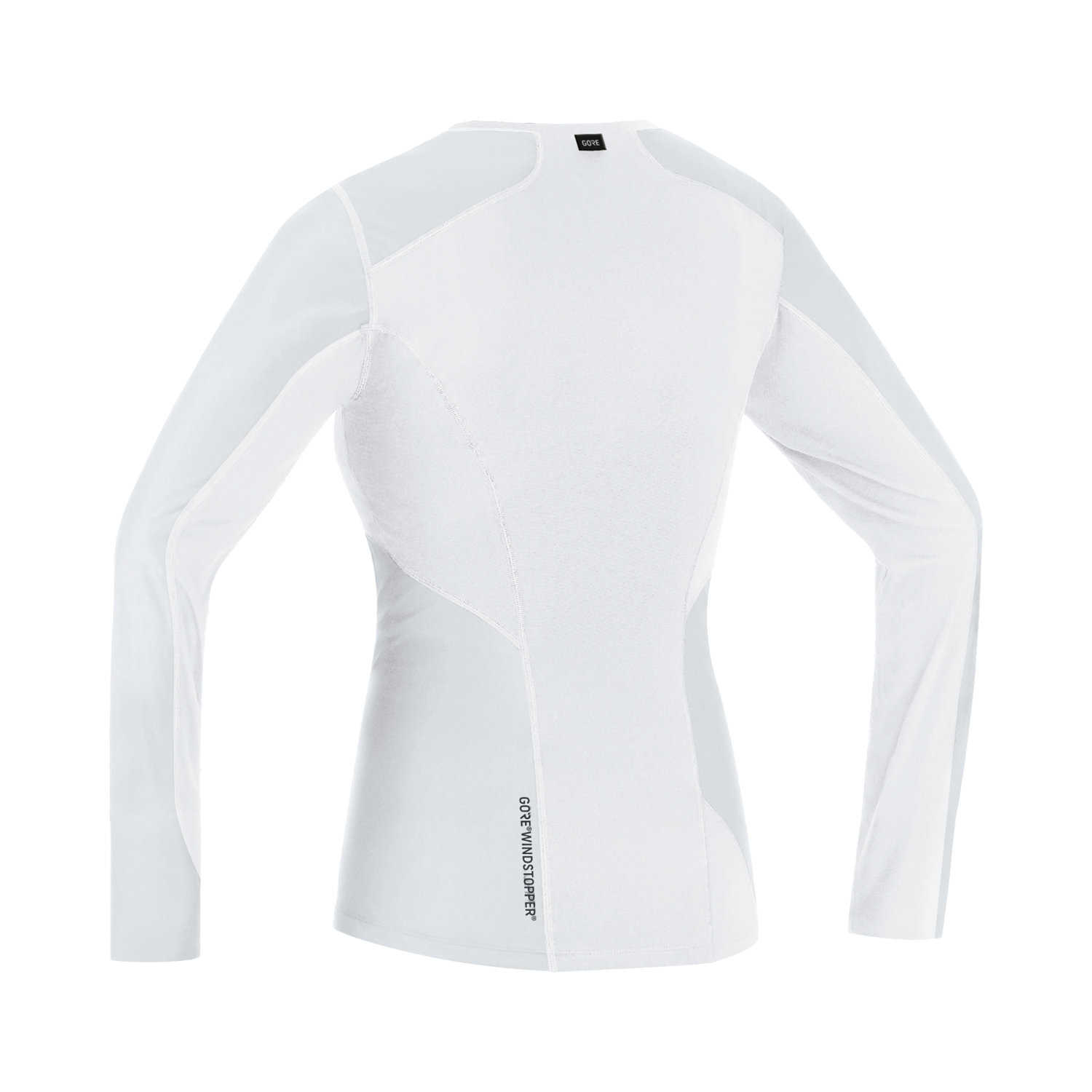 An image of the M WINDSTOPPER® Base Layer Long Sleeve Shirt Womens being displayed without a product model wearing the product.