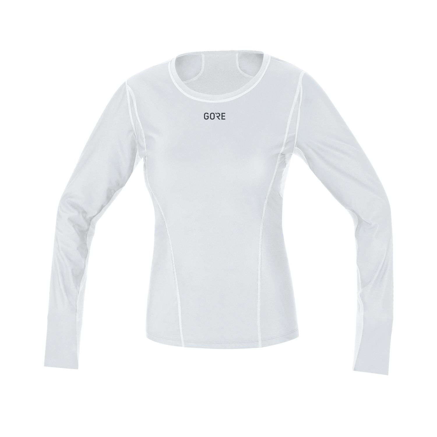 An image of the M WINDSTOPPER® Base Layer Long Sleeve Shirt Womens being displayed without a product model wearing the product.