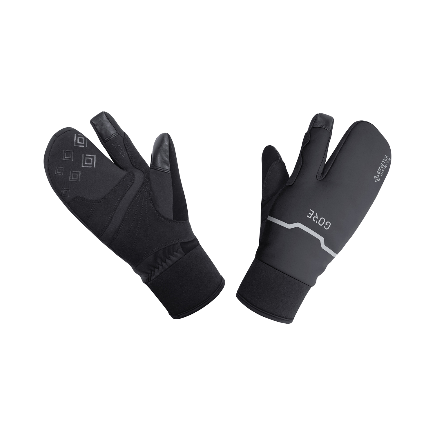 Gezeigt wird ein Bild des Artikels der Kategorie „WINDSTOPPER® Thermo Split Handschuhe“, ohne dass ein Model das Produkt trägt.