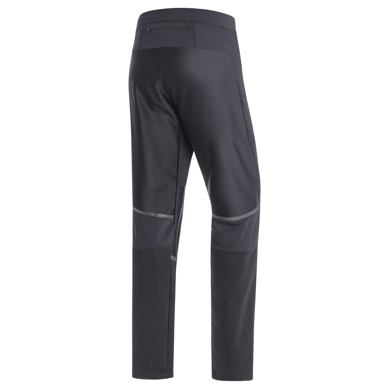 GORE RUNNING WEAR Running pants R5 GORE-TEX INFINIUM™ in black/ neon yellow