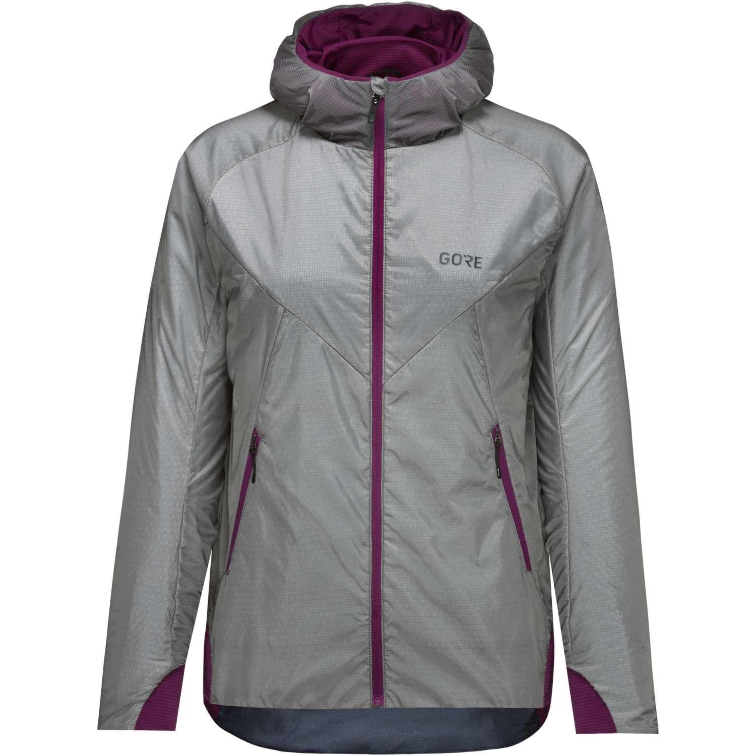 An image of the R5 WINDSTOPPER® Insulated Jacket Womens being displayed without a product model wearing the product.