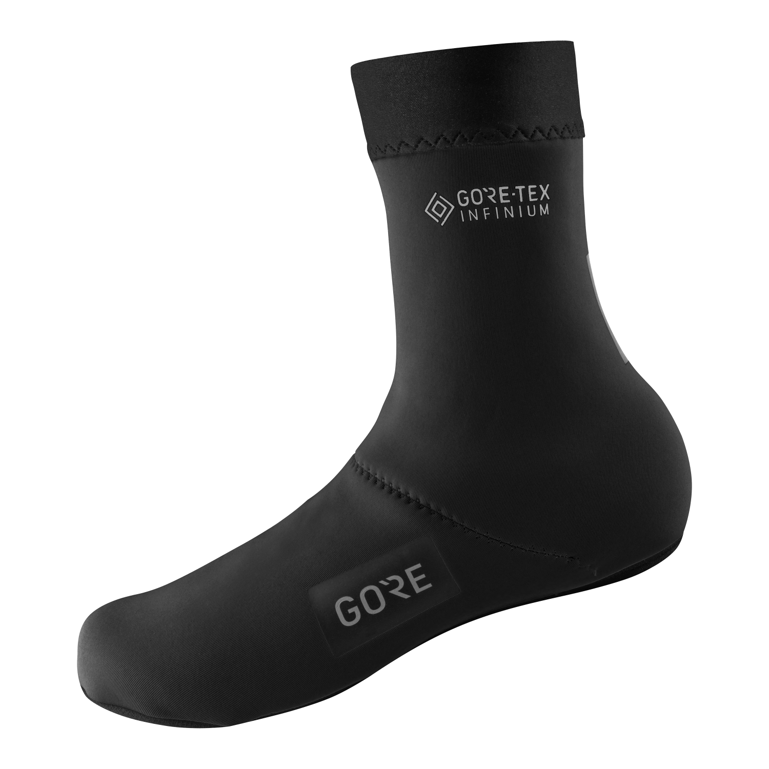 An image of the Shield WINDSTOPPER® Thermo Overshoes being displayed without a product model wearing the product.