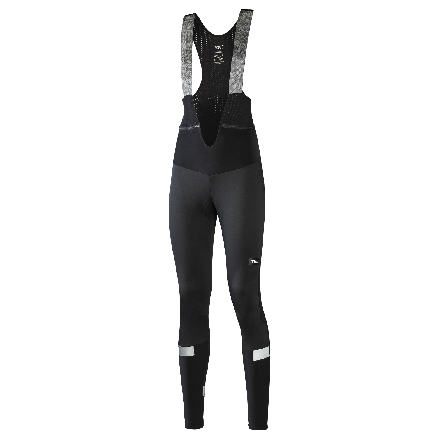 An image of the Ability WINDSTOPPER® Thermo Bib Tights Womens being displayed without a product model wearing the product.