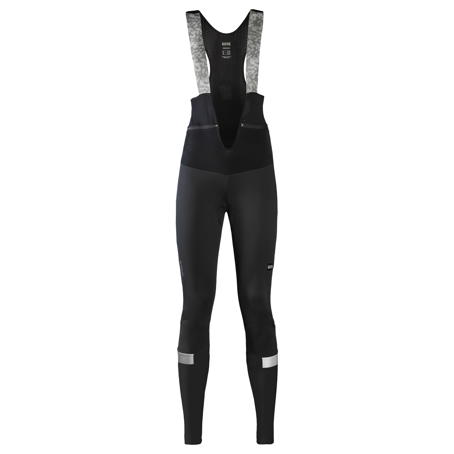 An image of the Ability WINDSTOPPER® Thermo Bib Tights Womens being displayed without a product model wearing the product.