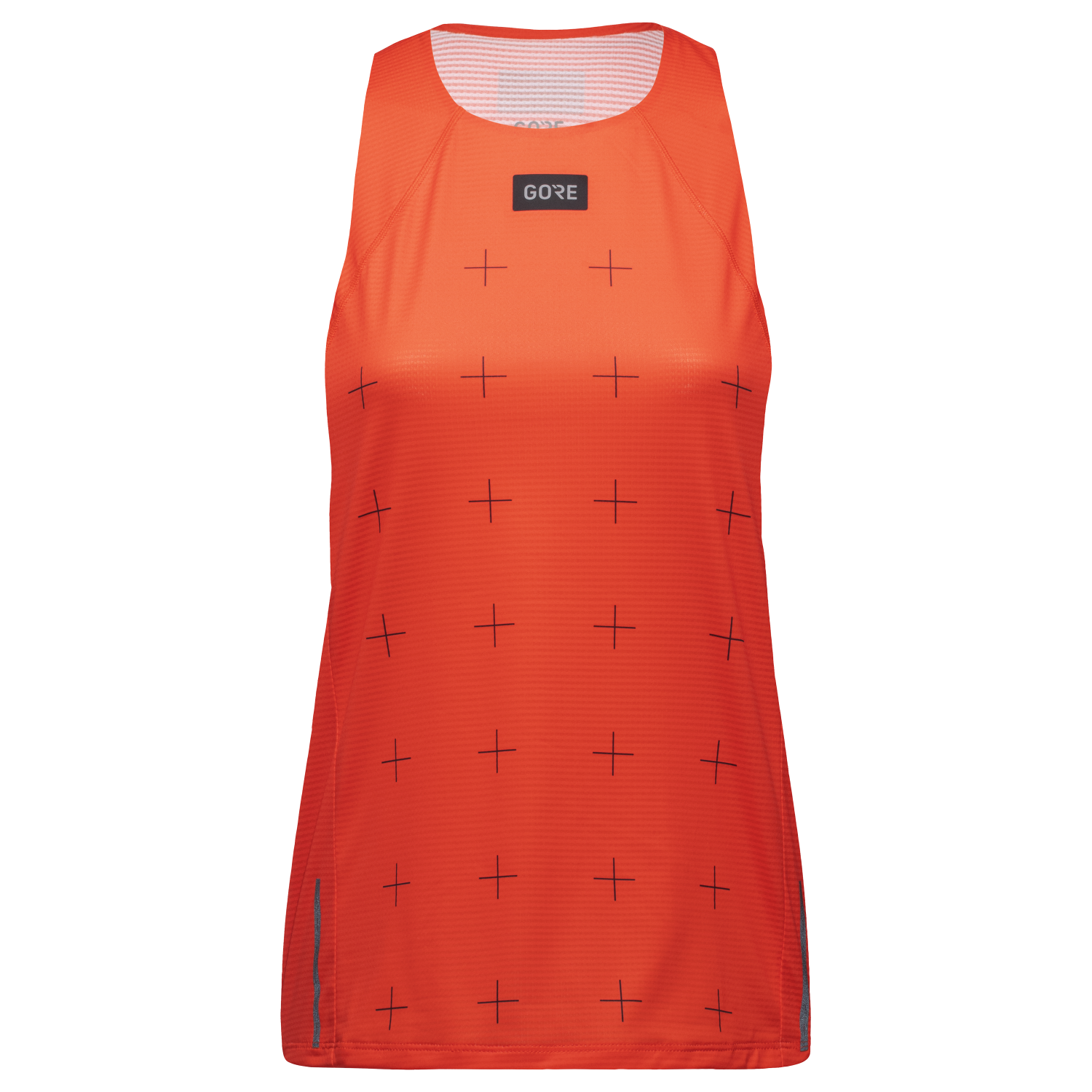 An image of the Contest Daily Singlet Womens being displayed without a product model wearing the product.