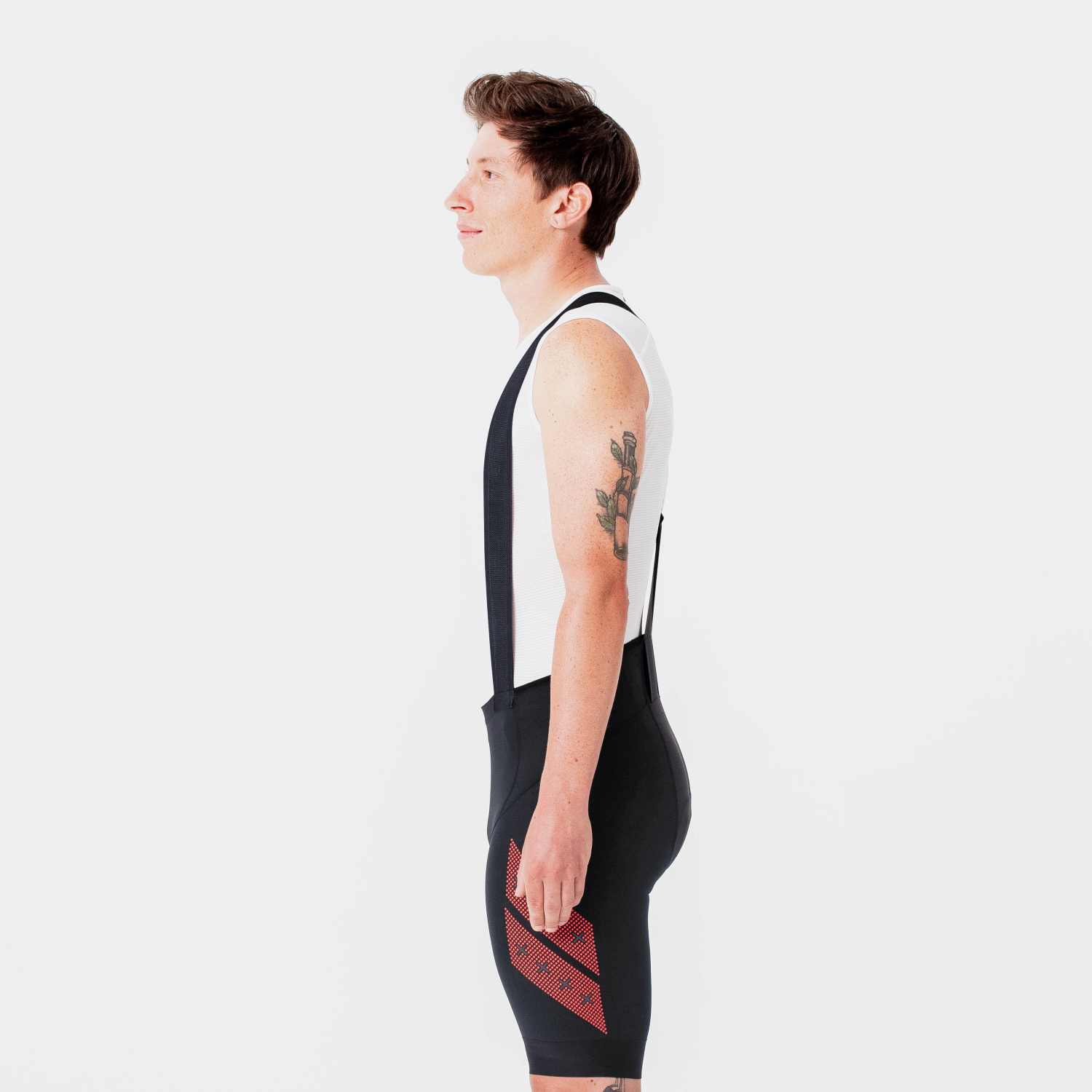 Cuissard court á Bretelles de Transition pour Homme