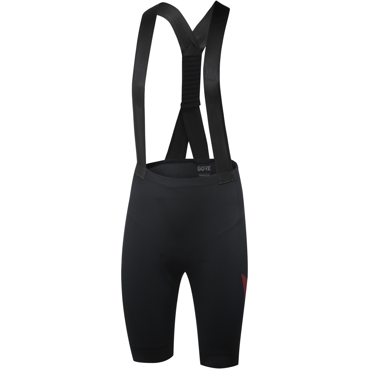 An image of the Transition Bib Shorts Womens being displayed without a product model wearing the product.