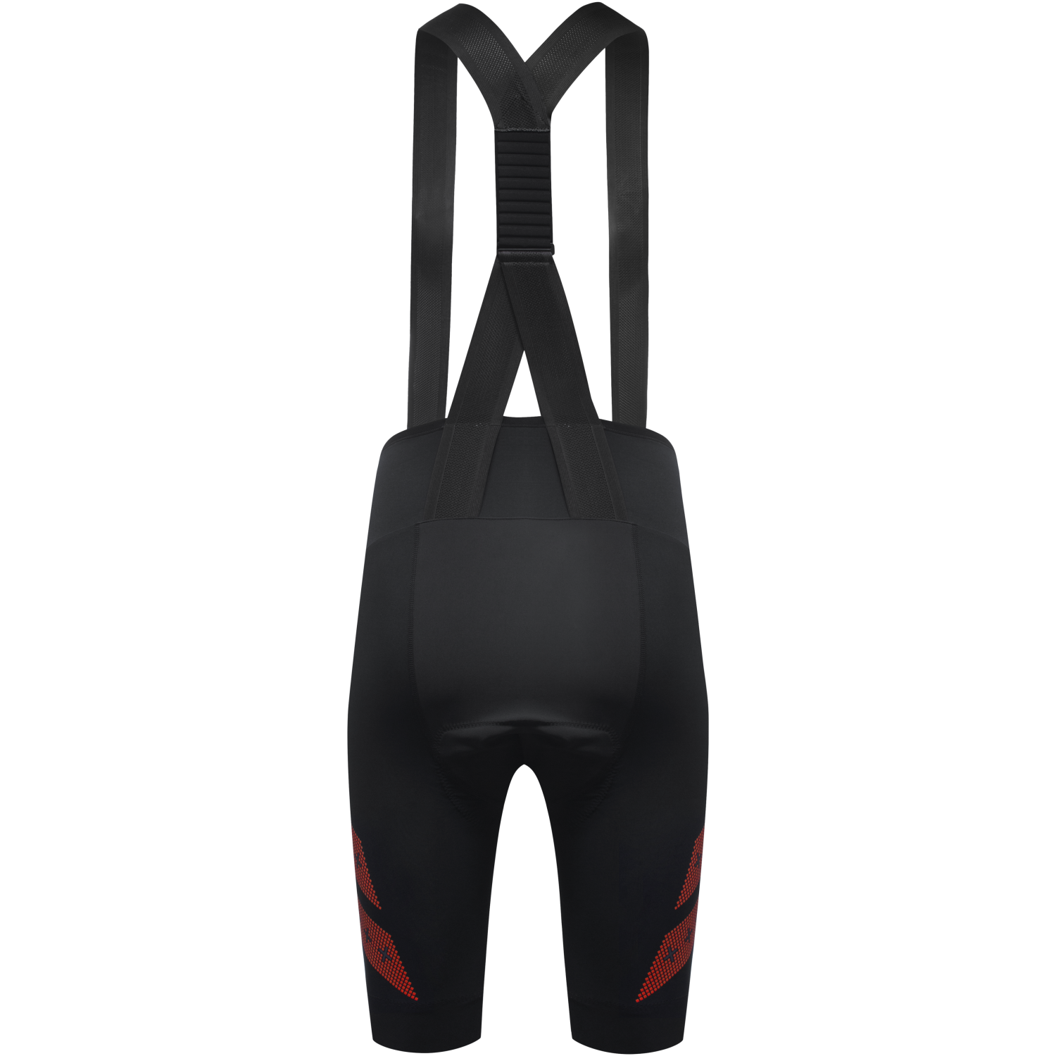 An image of the Transition Bib Shorts Womens being displayed without a product model wearing the product.