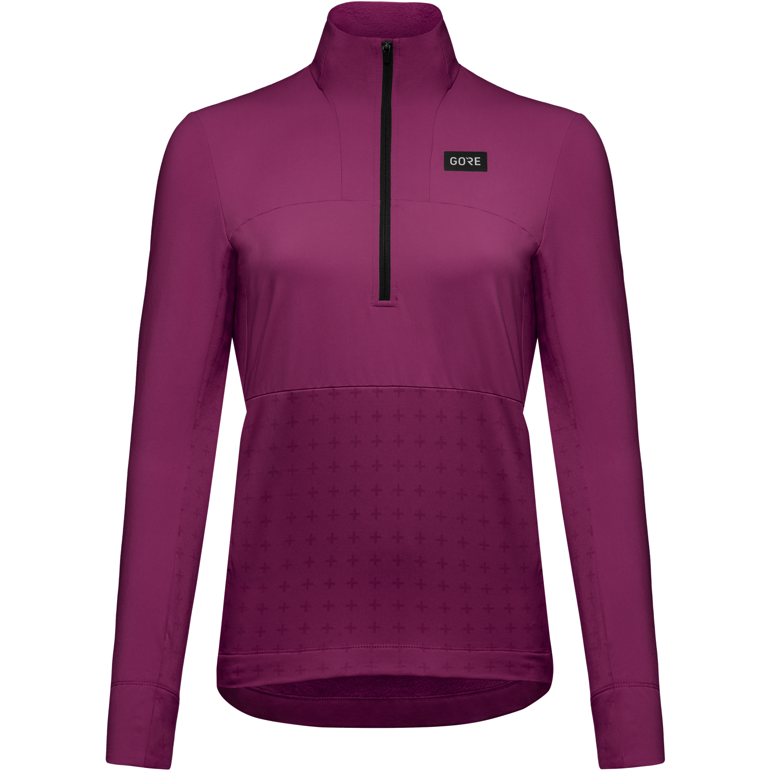 An image of the TrailKPR Hybrid 1/2-Zip Womens being displayed without a product model wearing the product.