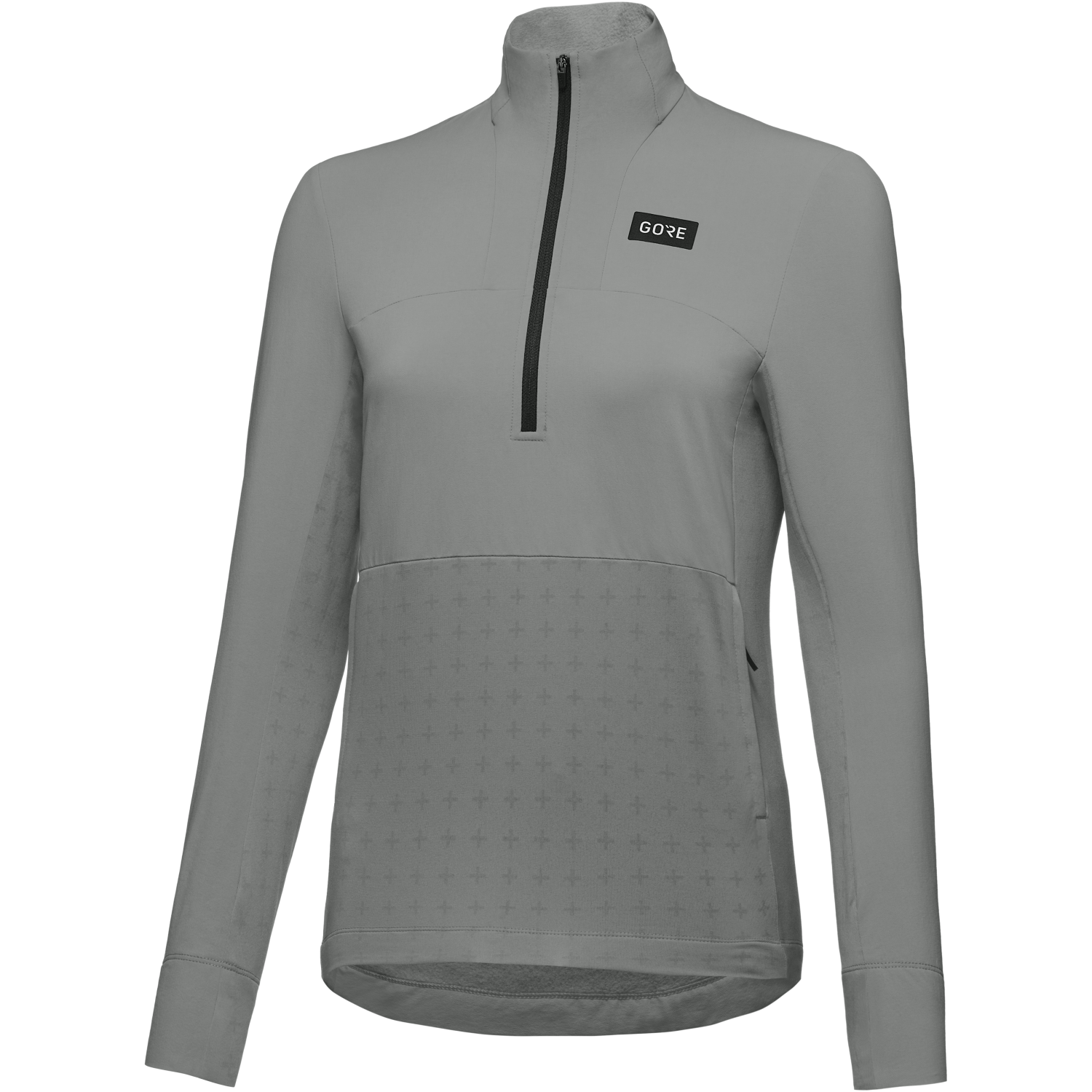 An image of the TrailKPR Hybrid 1/2-Zip Womens being displayed without a product model wearing the product.