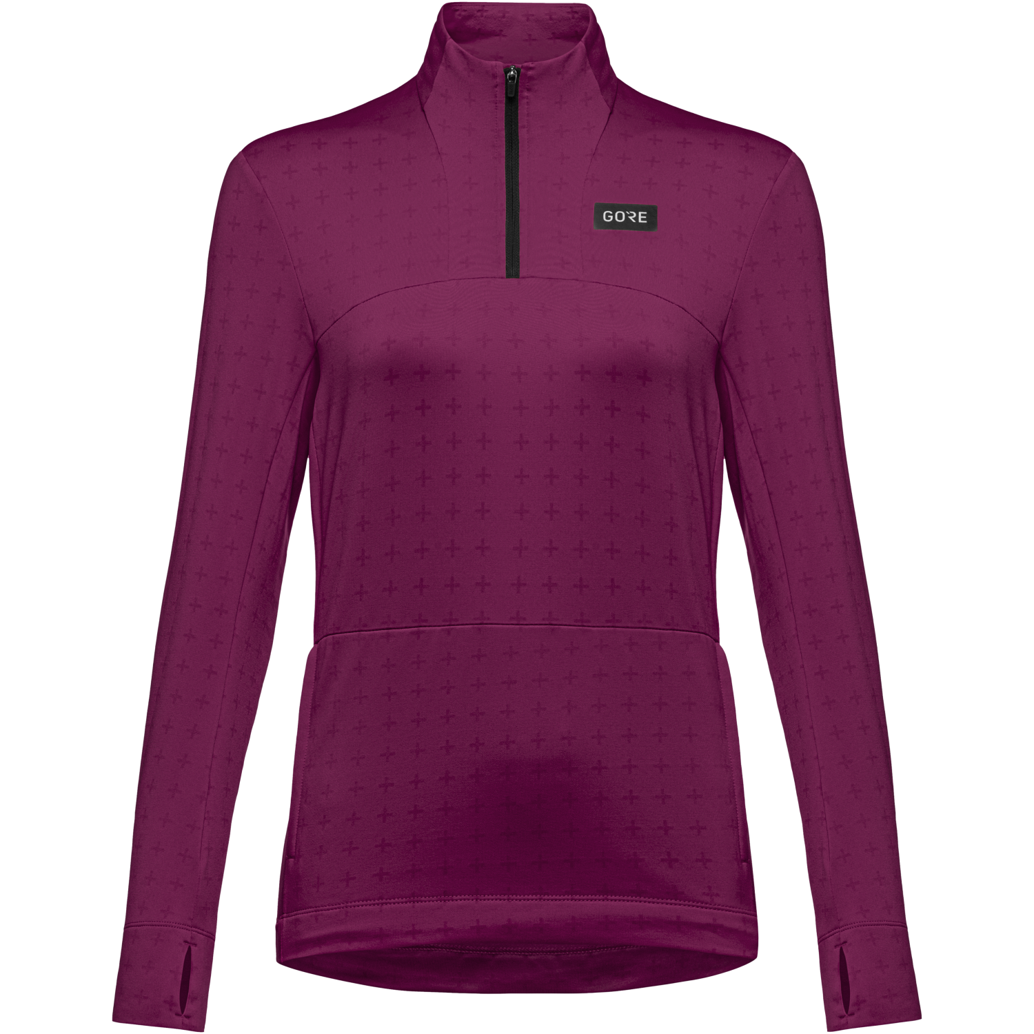 An image of the Everyday Thermo 1/4-Zip Womens being displayed without a product model wearing the product.