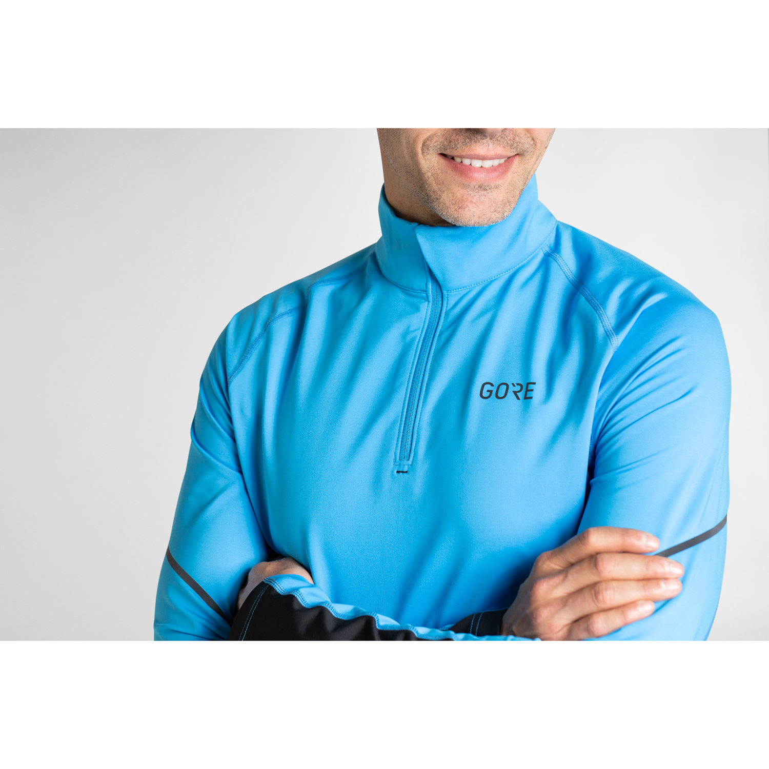 ◆24AW THE COLDEST MOMENT TCM beta service long sleeve/3色◆ M Mid Long Sleeve Zip Shirt | GOREWEAR UK