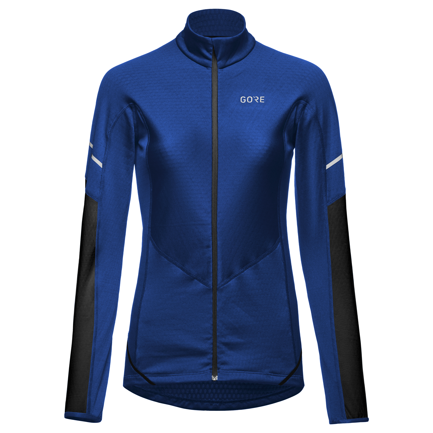 An image of the M Women Thermo Long Sleeve Zip Shirt being displayed without a product model wearing the product.