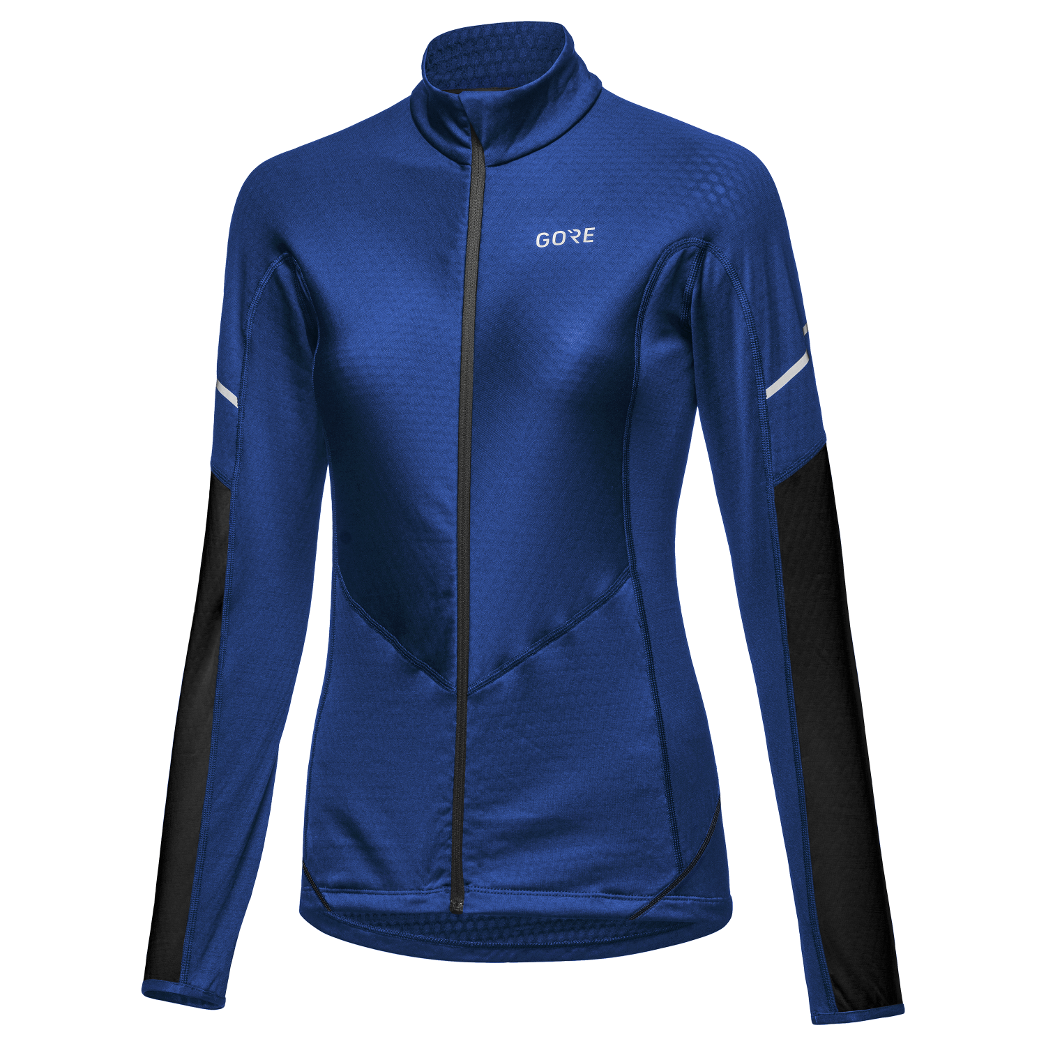 An image of the M Women Thermo Long Sleeve Zip Shirt being displayed without a product model wearing the product.