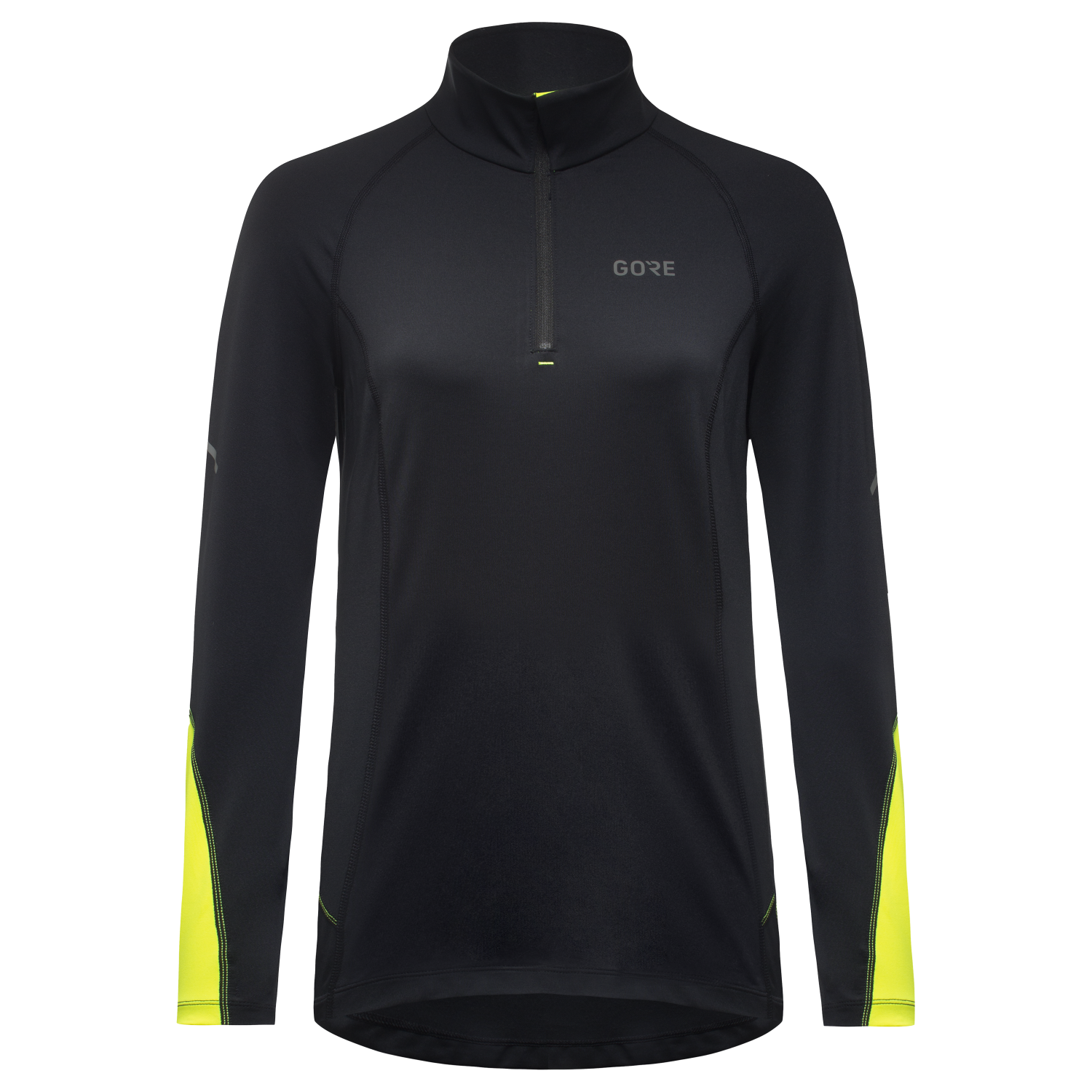 Gezeigt wird ein Bild des Artikels der Kategorie „M Femme Mid Zip Maillot manches longues“, ohne dass ein Model das Produkt trägt.