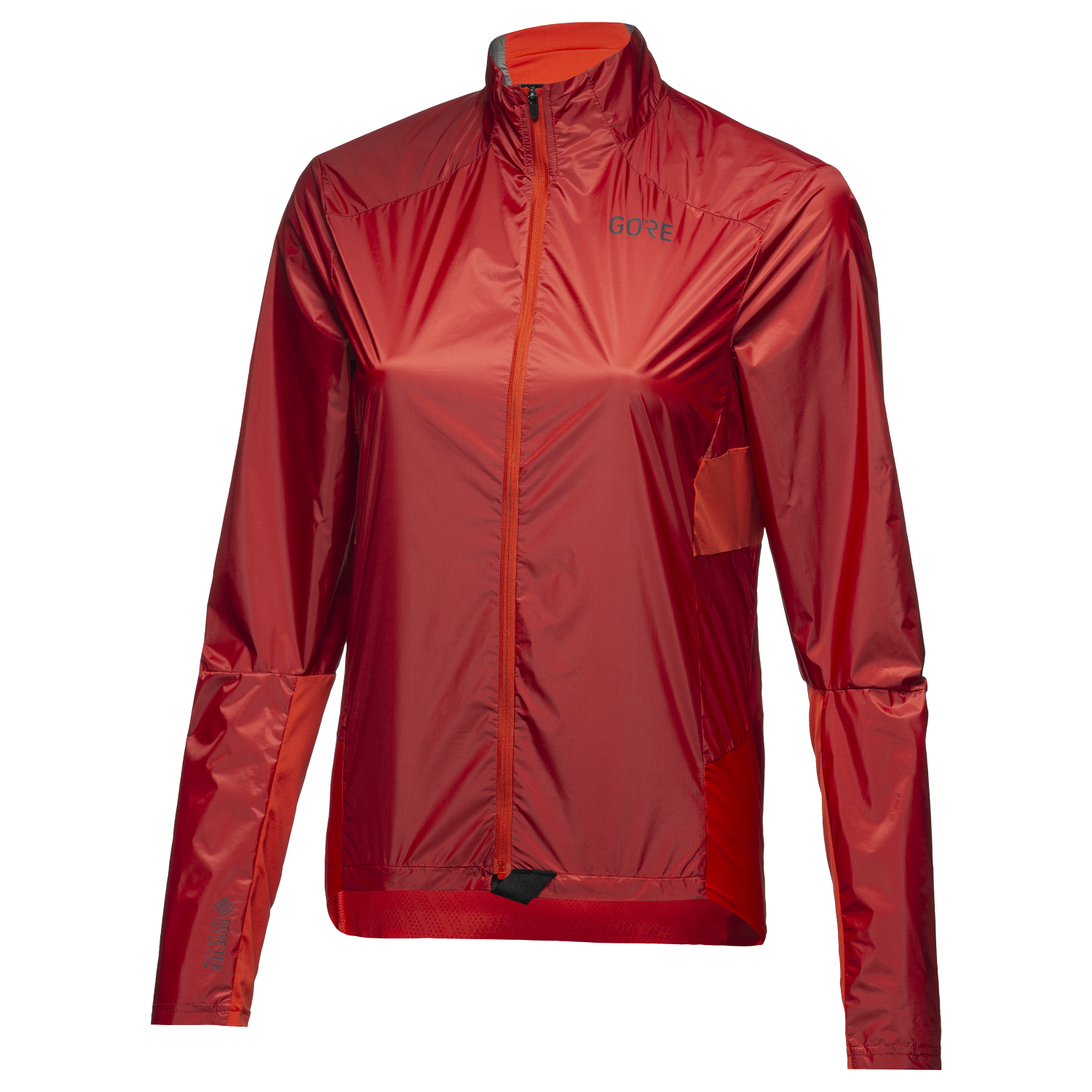 An image of the Ambient WINDSTOPPER® Jacket Womens being displayed without a product model wearing the product.