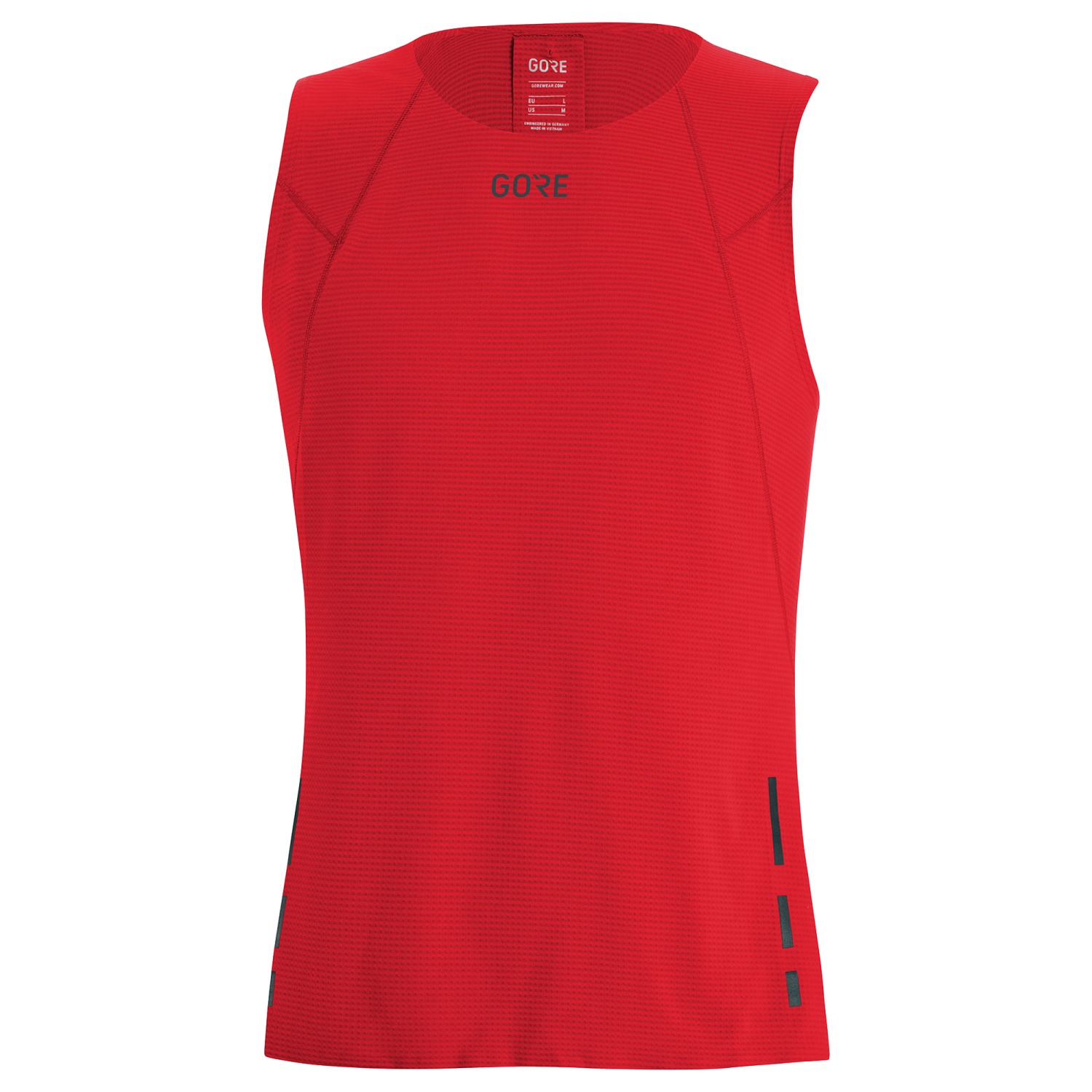 An image of the Contest Singlet Mens being displayed without a product model wearing the product.