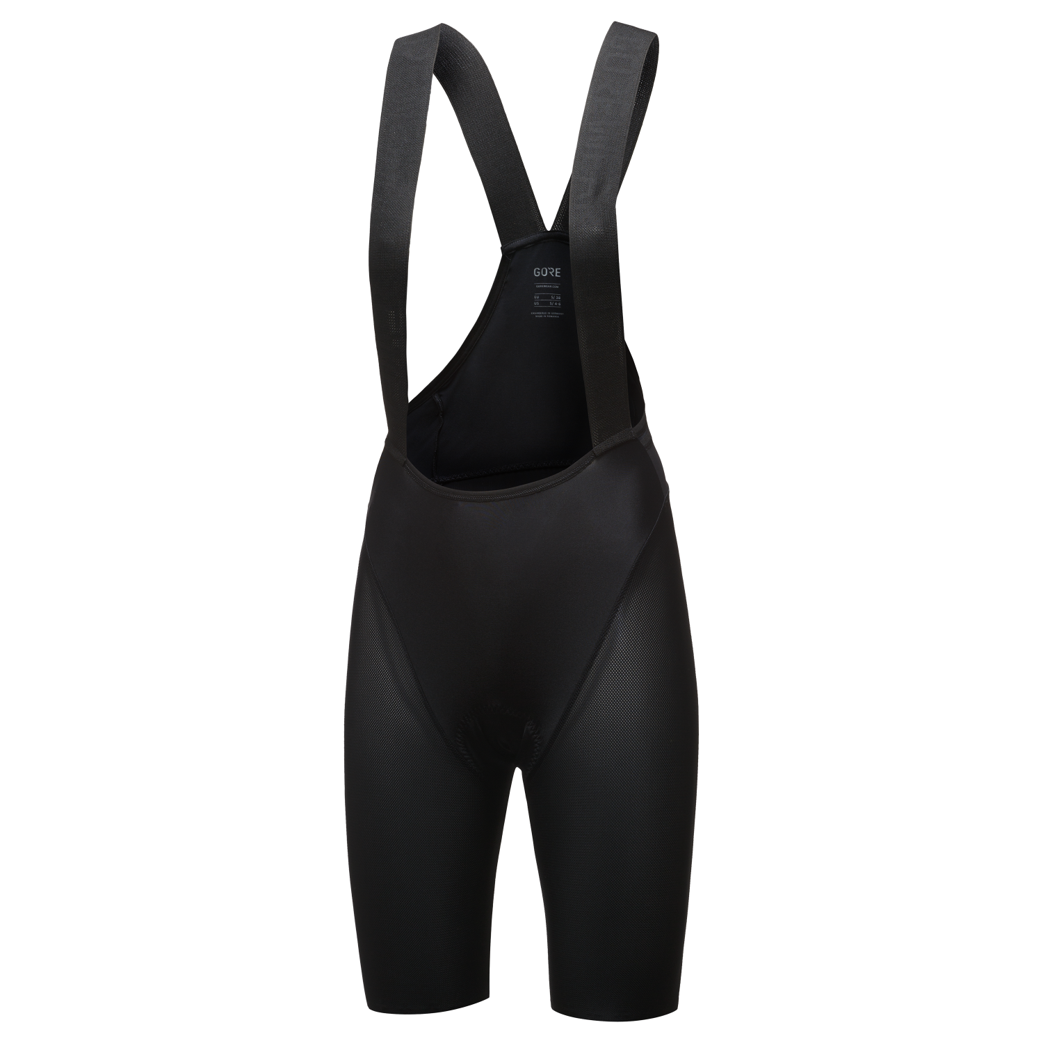 An image of the FERNFLOW Liner Bib Shorts Womens being displayed without a product model wearing the product.