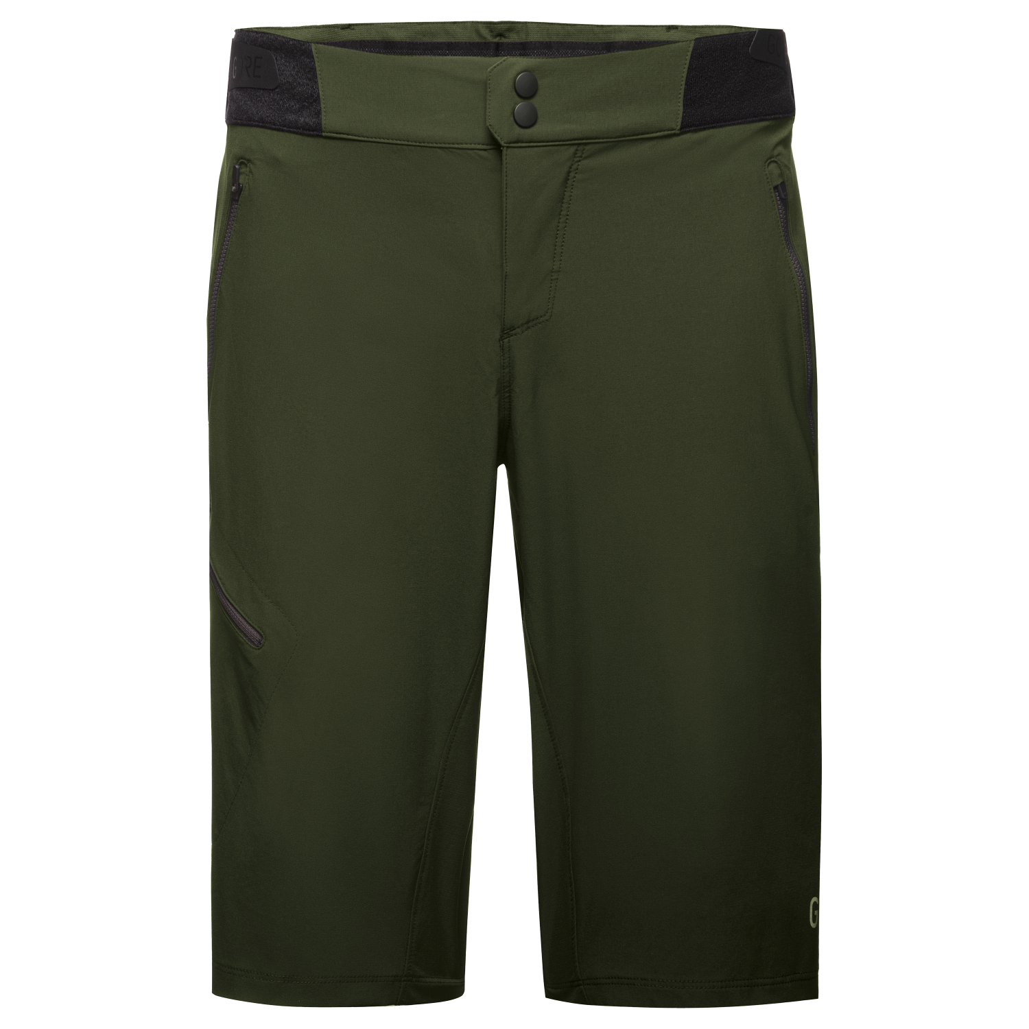 An image of the C5 Shorts being displayed without a product model wearing the product.