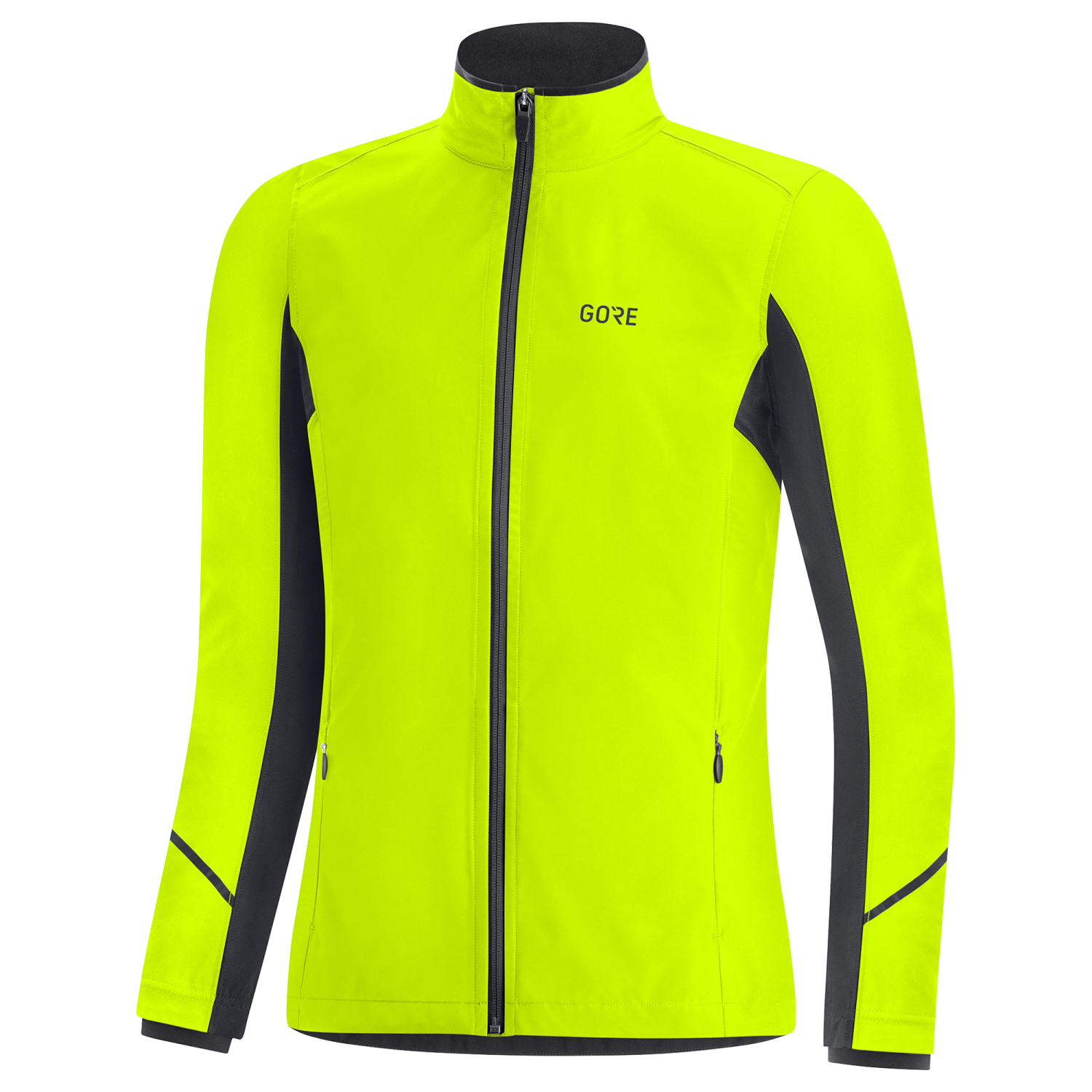 An image of the R3 WINDSTOPPER® Jacket Women being displayed without a product model wearing the product.